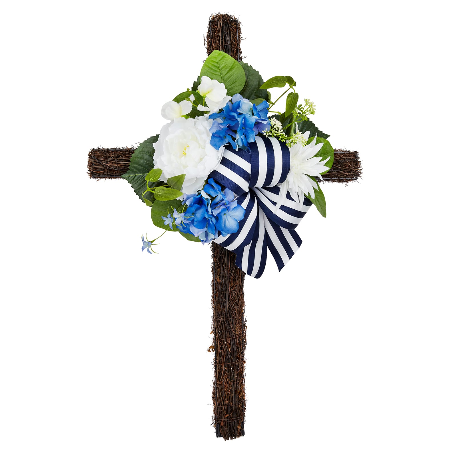 Blue & White Remembrance Cross by Ashland®