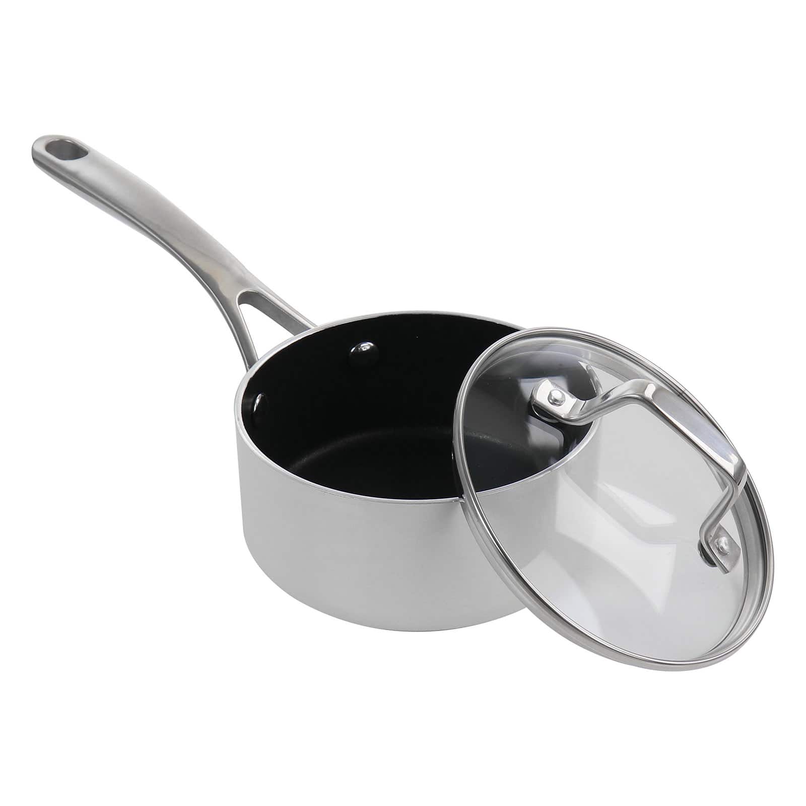 Martha Stewart 10 Piece Nonstick Hard Aluminum Cookware Set