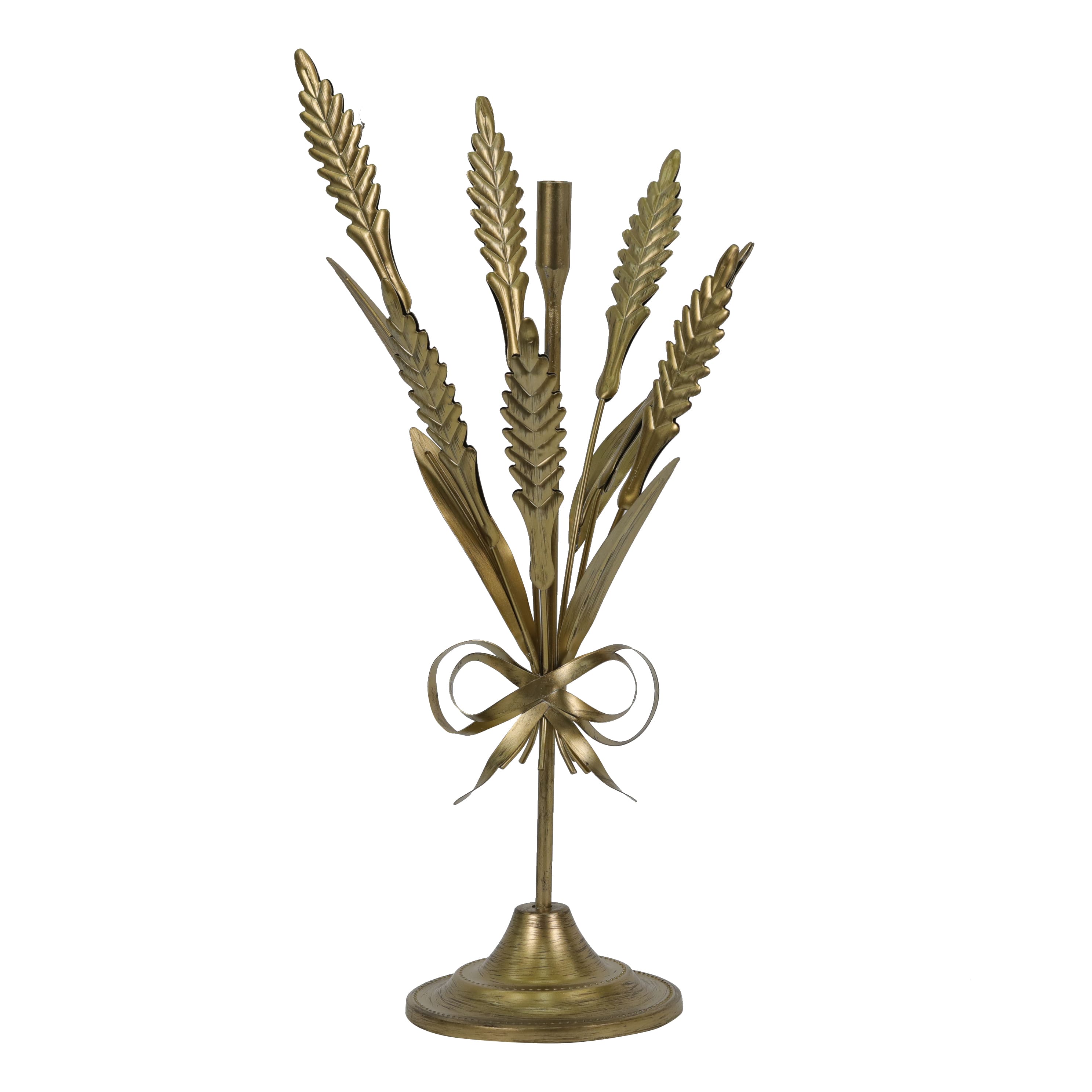 Wheat Metal Taper Candle Holder by Ashland®