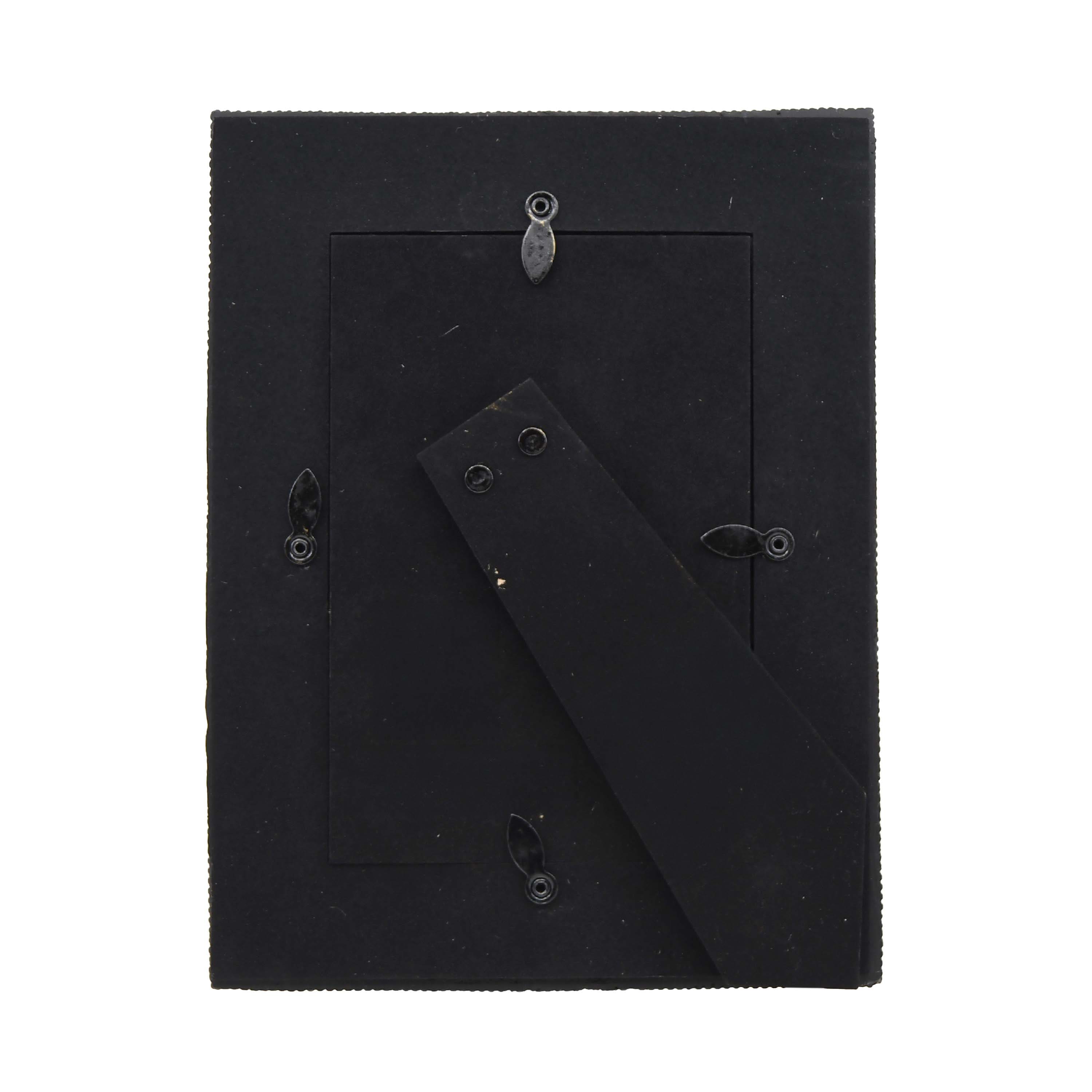4" x 6" Black & Gold Celestial Bead Tabletop Frame by Ashland®