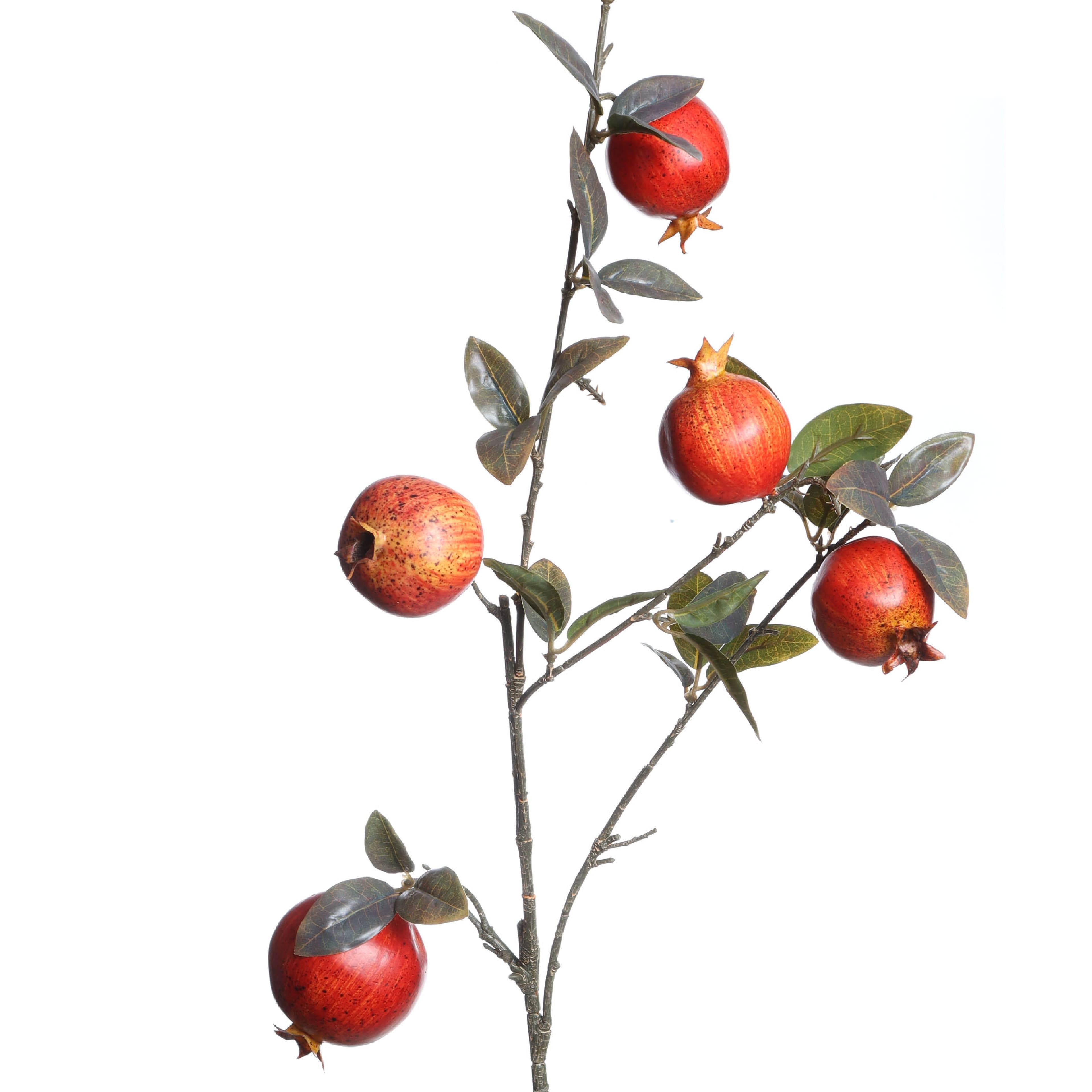 35" Pomegranate & Leaves Stem by Ashland®