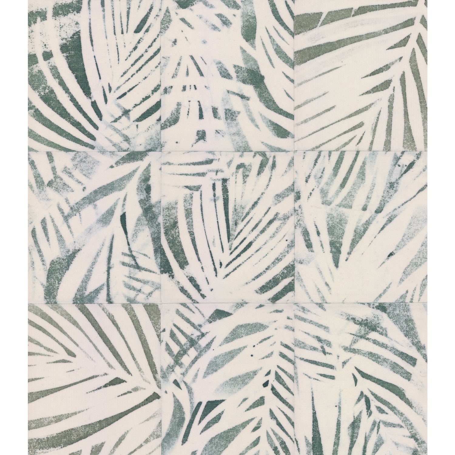 RoomMates Mr. Kate Cubism Palm Peel & Stick Wallpaper