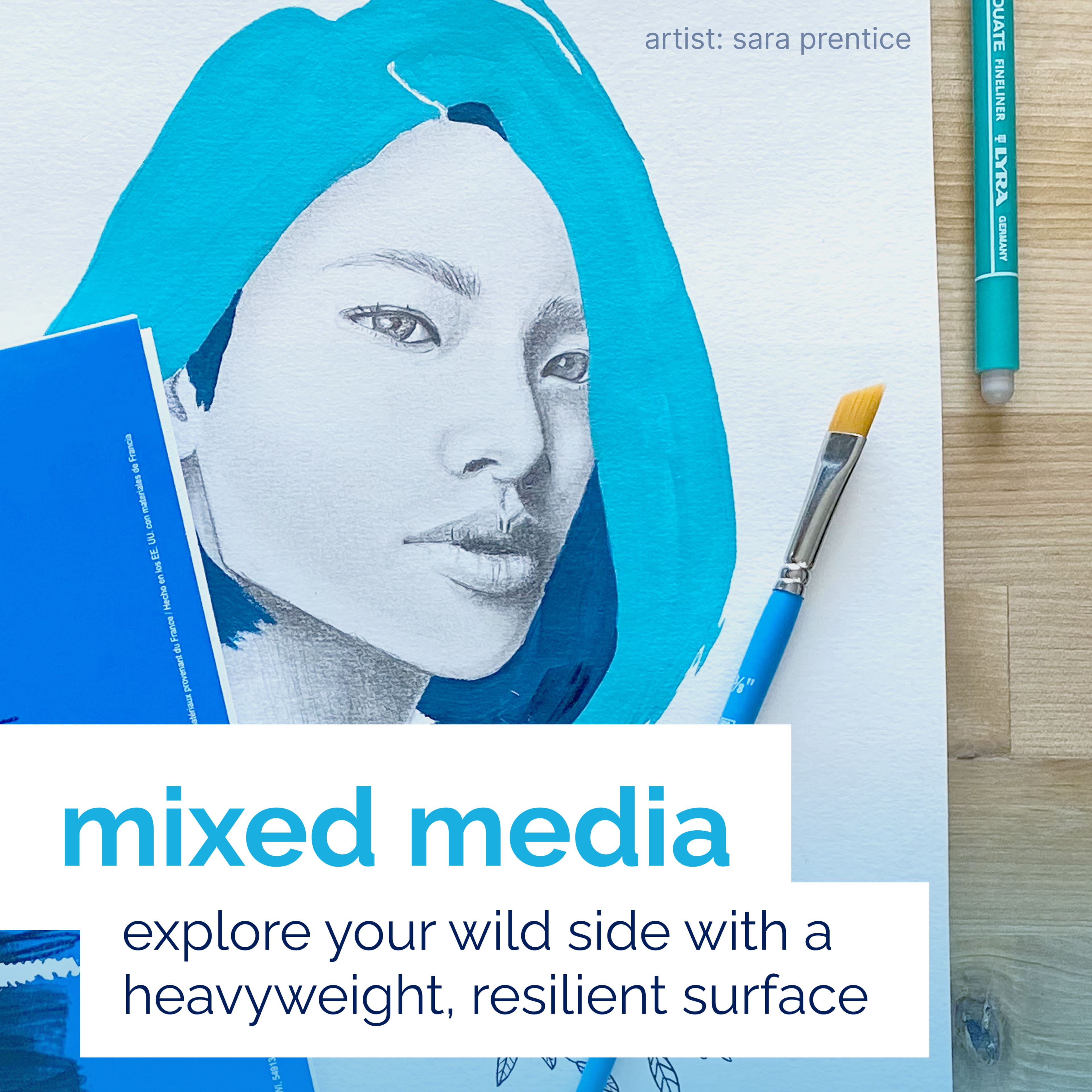 Canson® XL® Heavyweight Mix Media Sheet