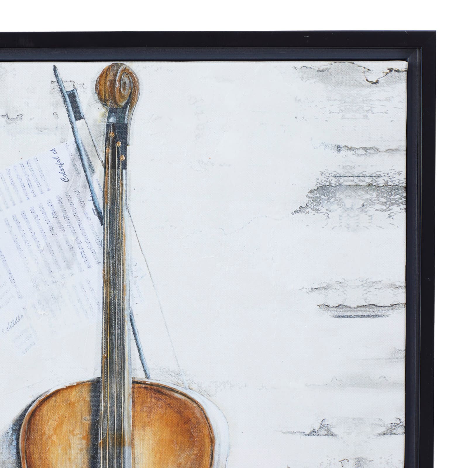 Brown Polystone Traditional Framed Wall Art, 24" x 18"
