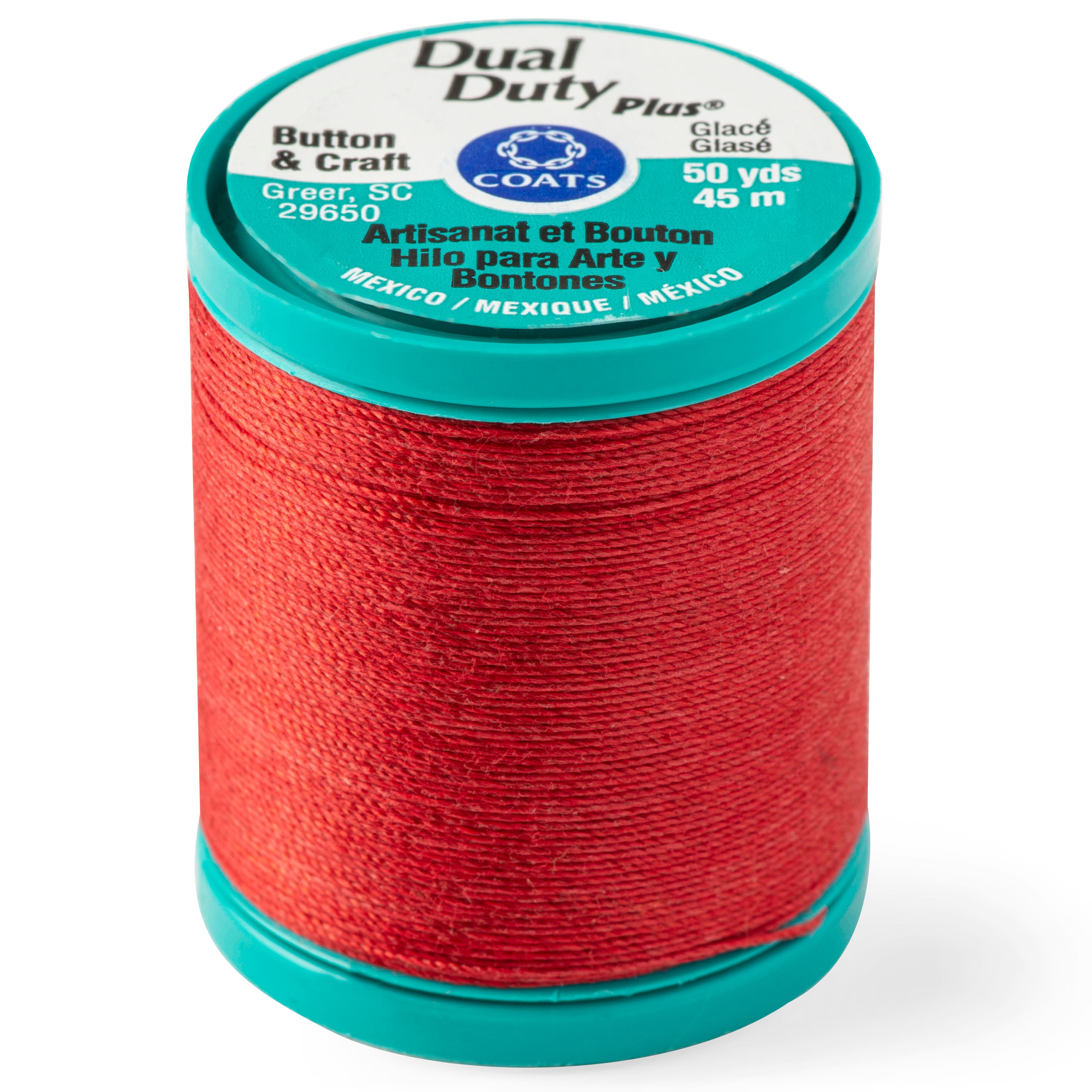 Coats & Clark Dual Duty Plus® Button & Carpet Thread 50yd.