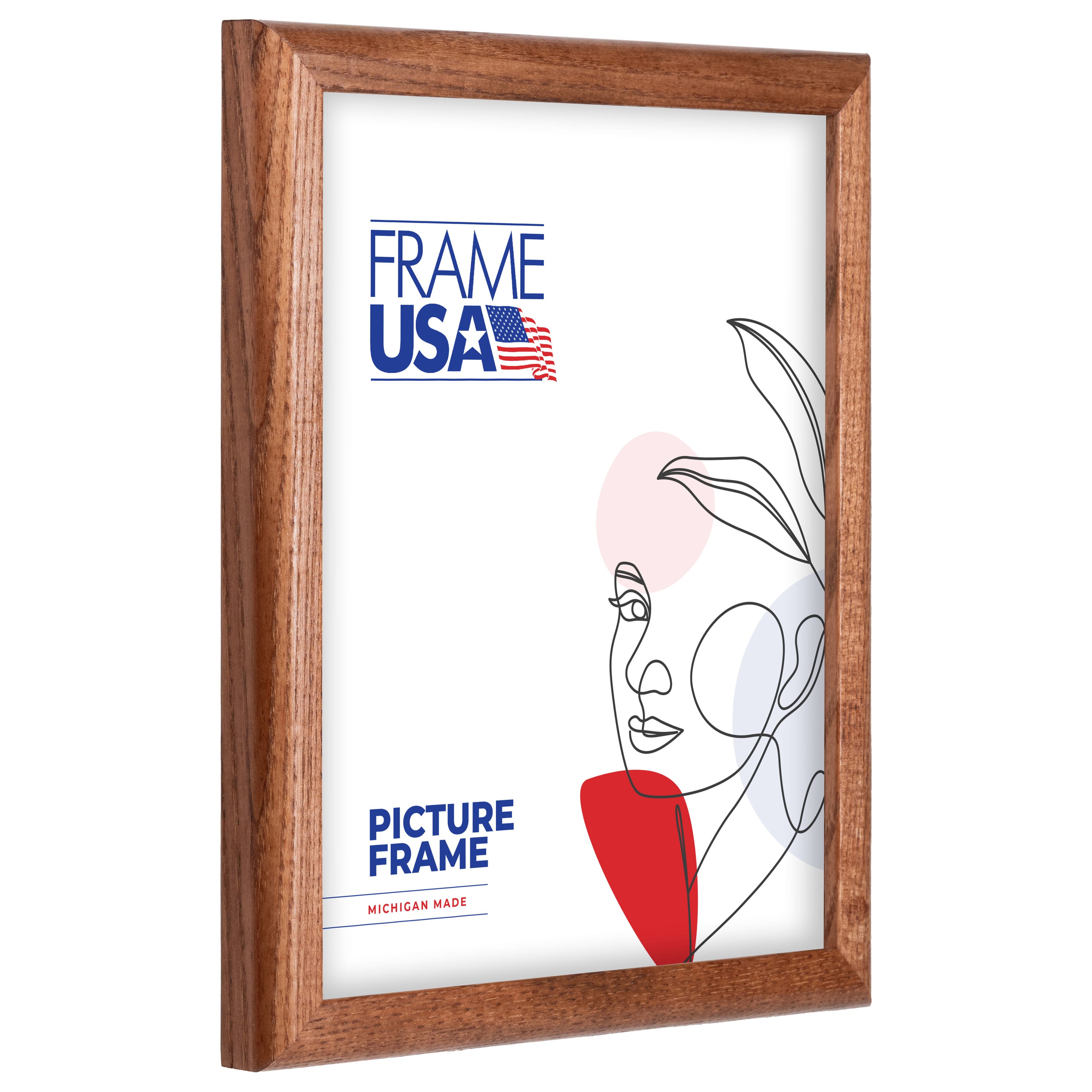 Frame USA Economy Honey Single Image Picture Frame