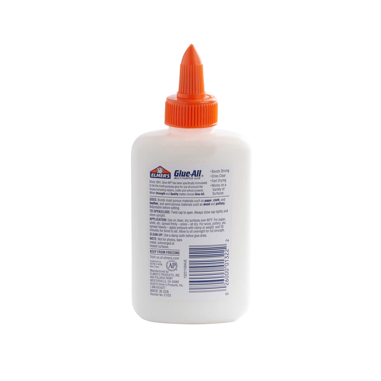 Elmer's® Glue-All® Multi-Purpose Liquid Glue, Extra Strong