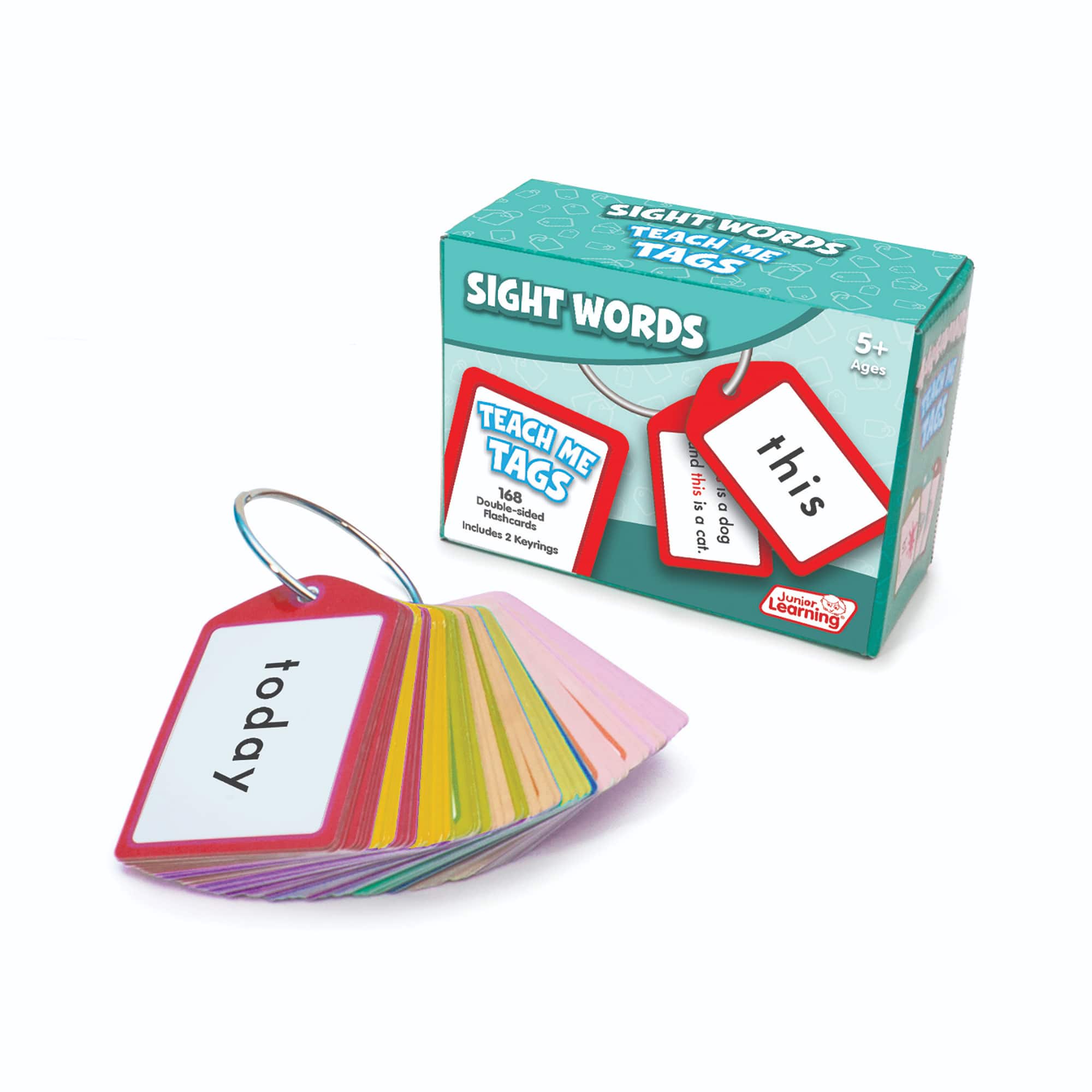 Junior Learning® Sight Words Teach Me Tags