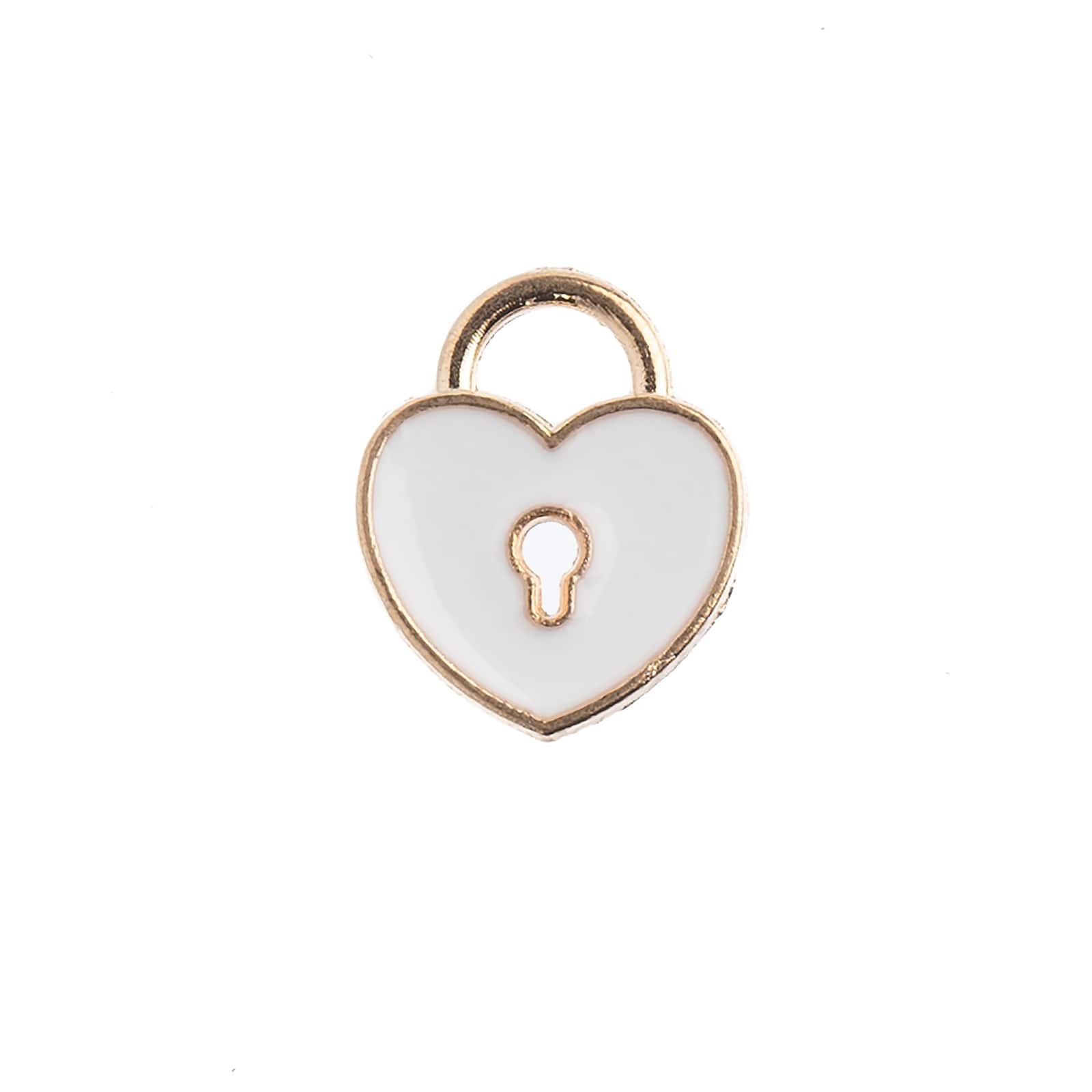 John Bead Sweet & Petite Heart Locket Charms, 10ct.