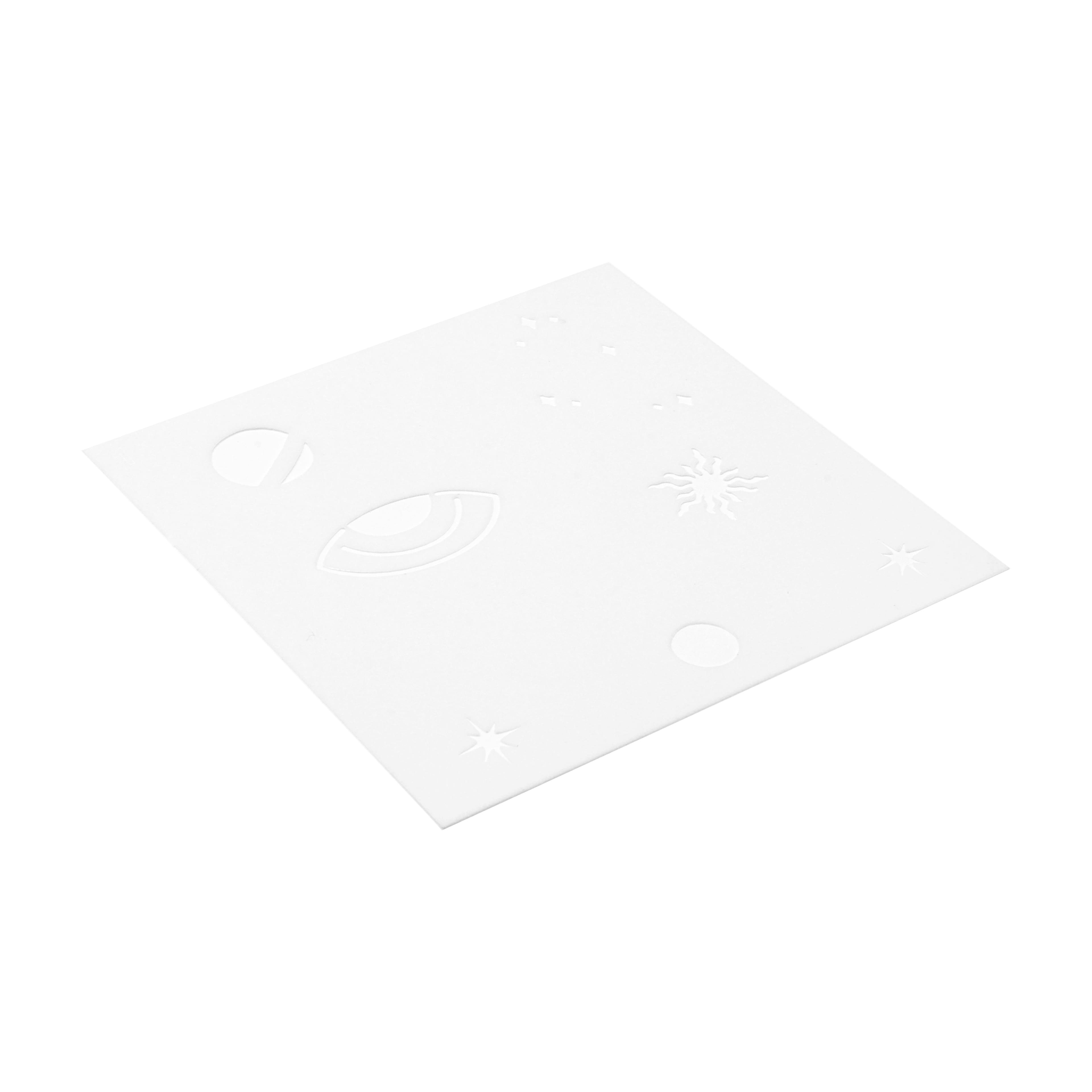 6" x 6" Celestial Print Layering Stencil Set by Recollections™