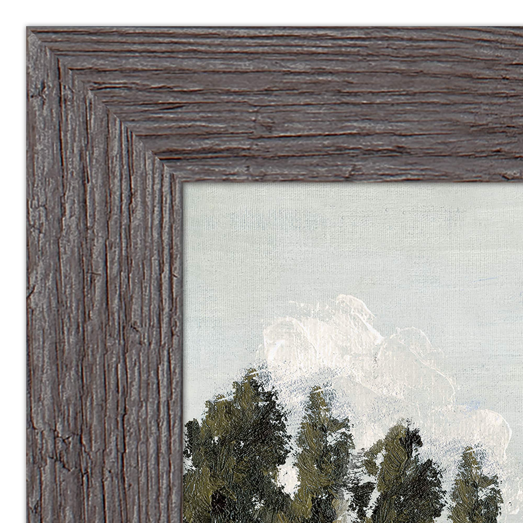 Cottage Landscape 14" x 11" Western Framed Print