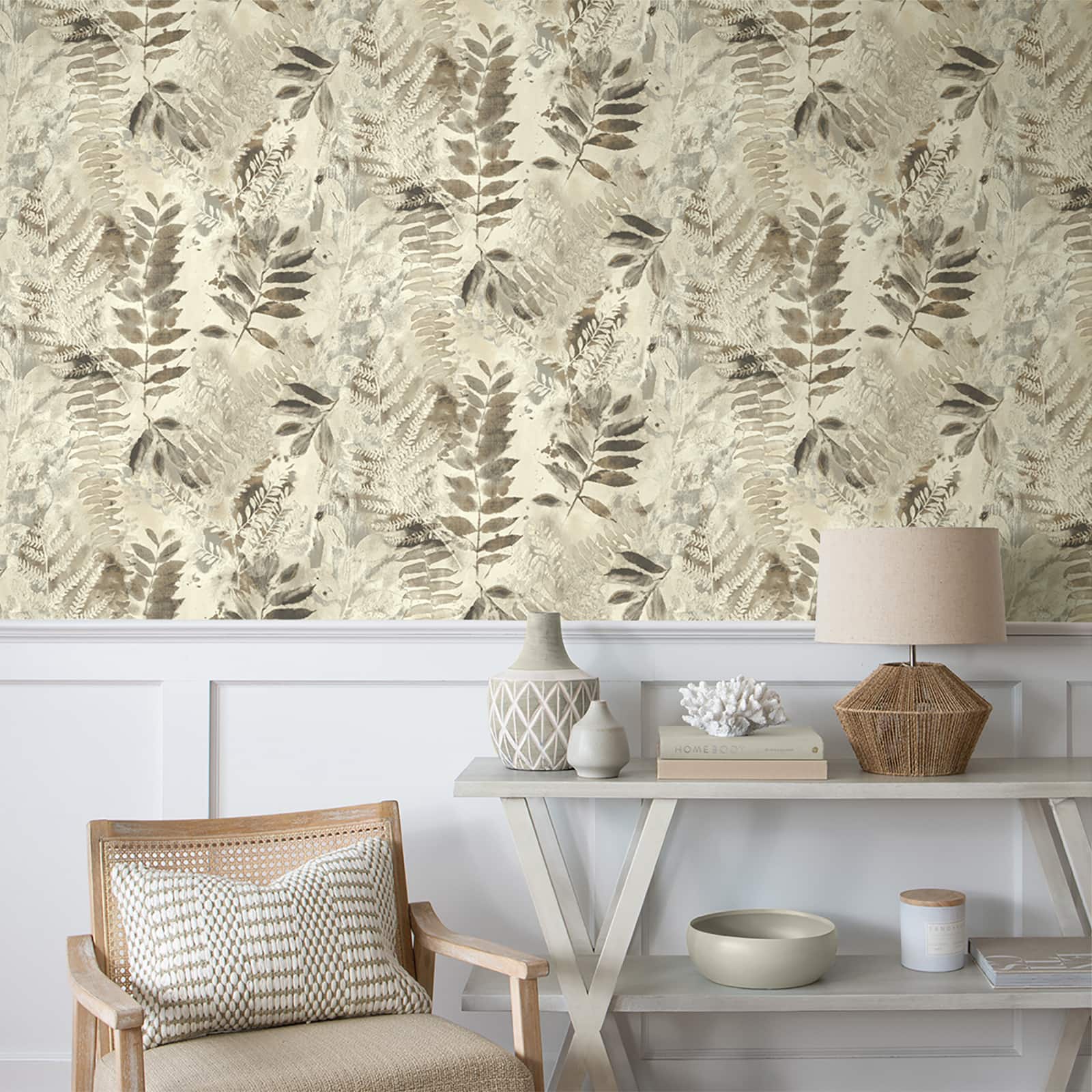 Surface Style Fern Memory Peel & Stick Wallpaper