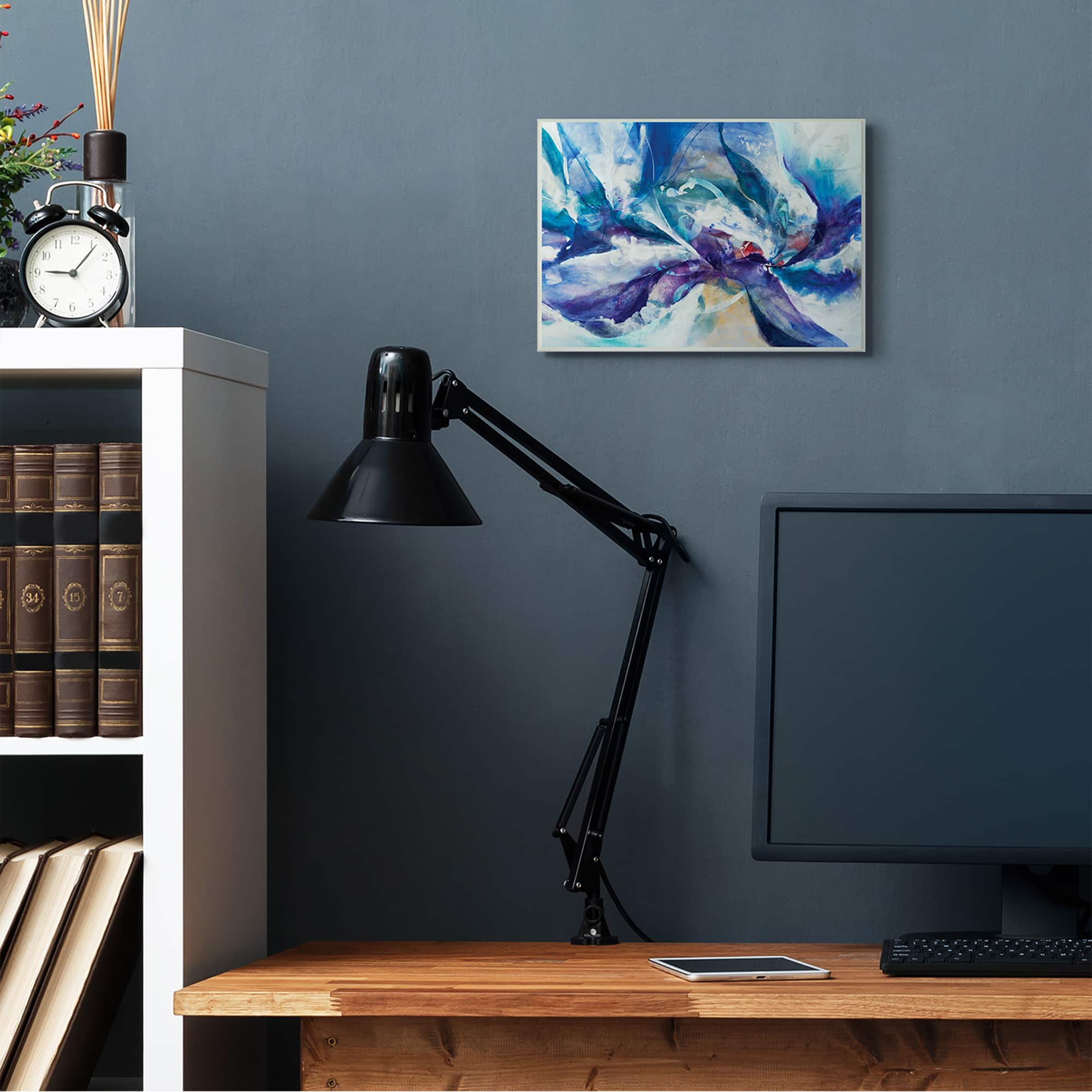 Stupell Industries Underwater Scene Abstract Swirling Wall Art