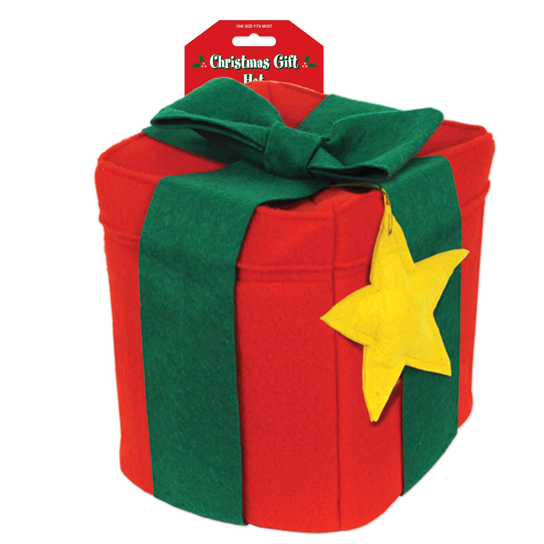 Beistle Felt Christmas Gift Hat