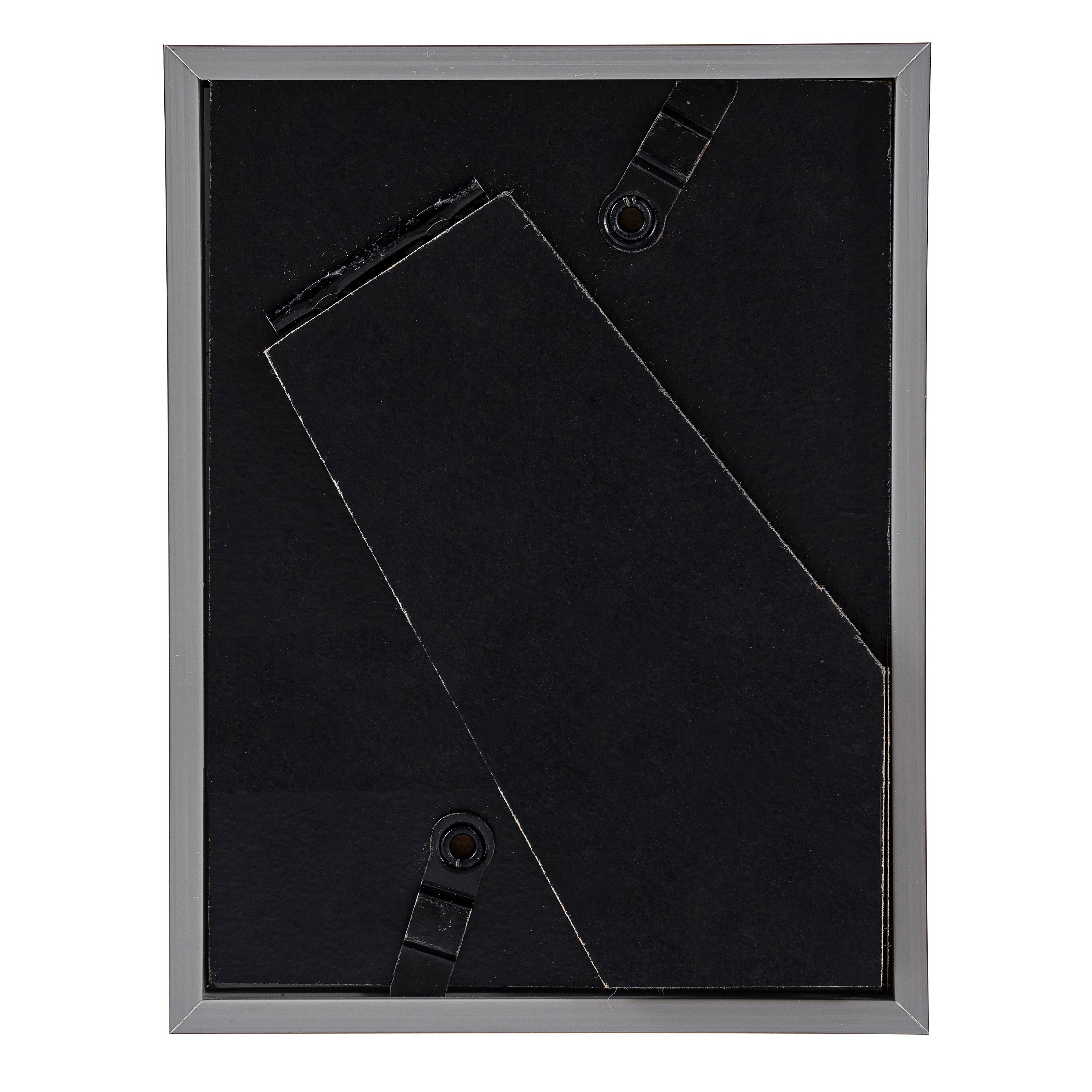 Gunmetal Mini Frame with Mat by Studio Décor®