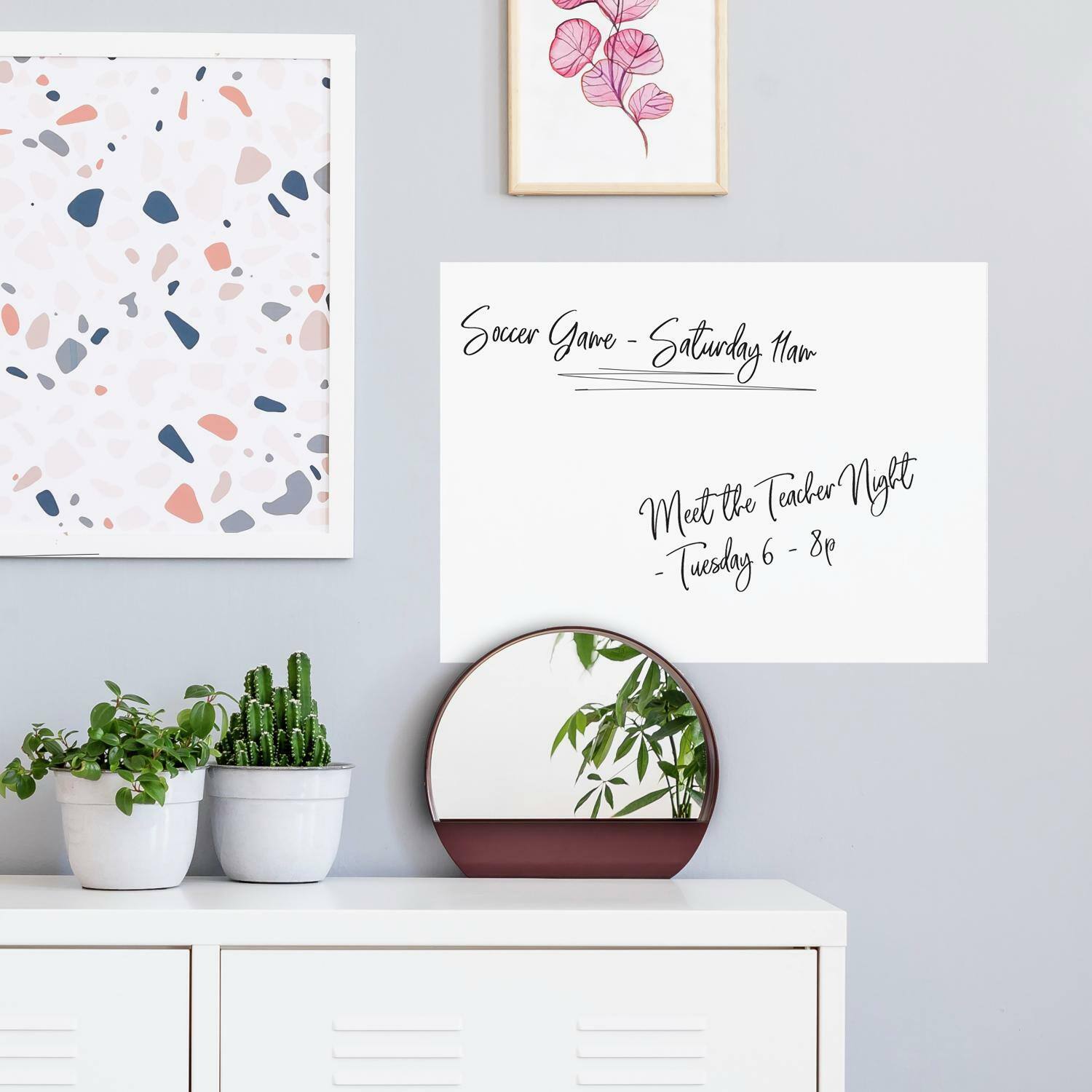 RoomMates Basics Dry Erase Memo Board Peel & Stick Wall Decal