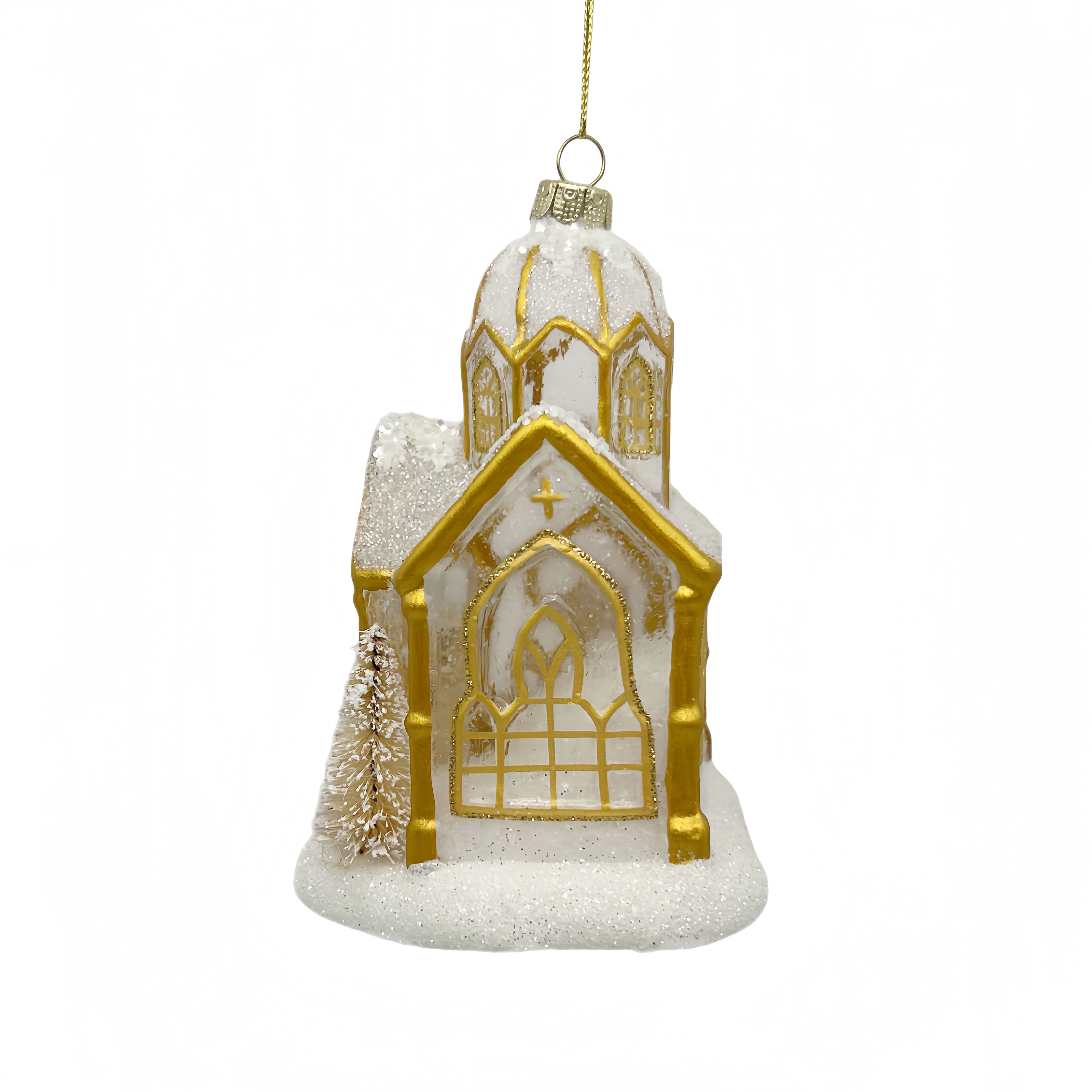 5" Church Glass Ornament by Ashland®
