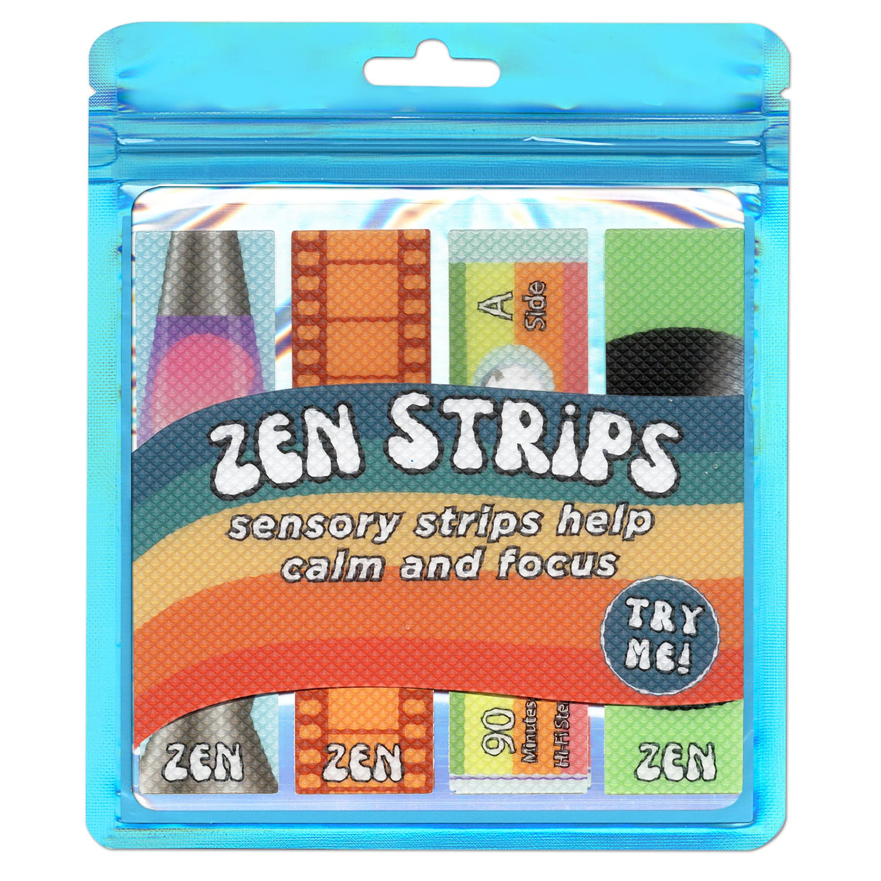 The Pencil Grip™ Bumpy Retro Zen Strips Set