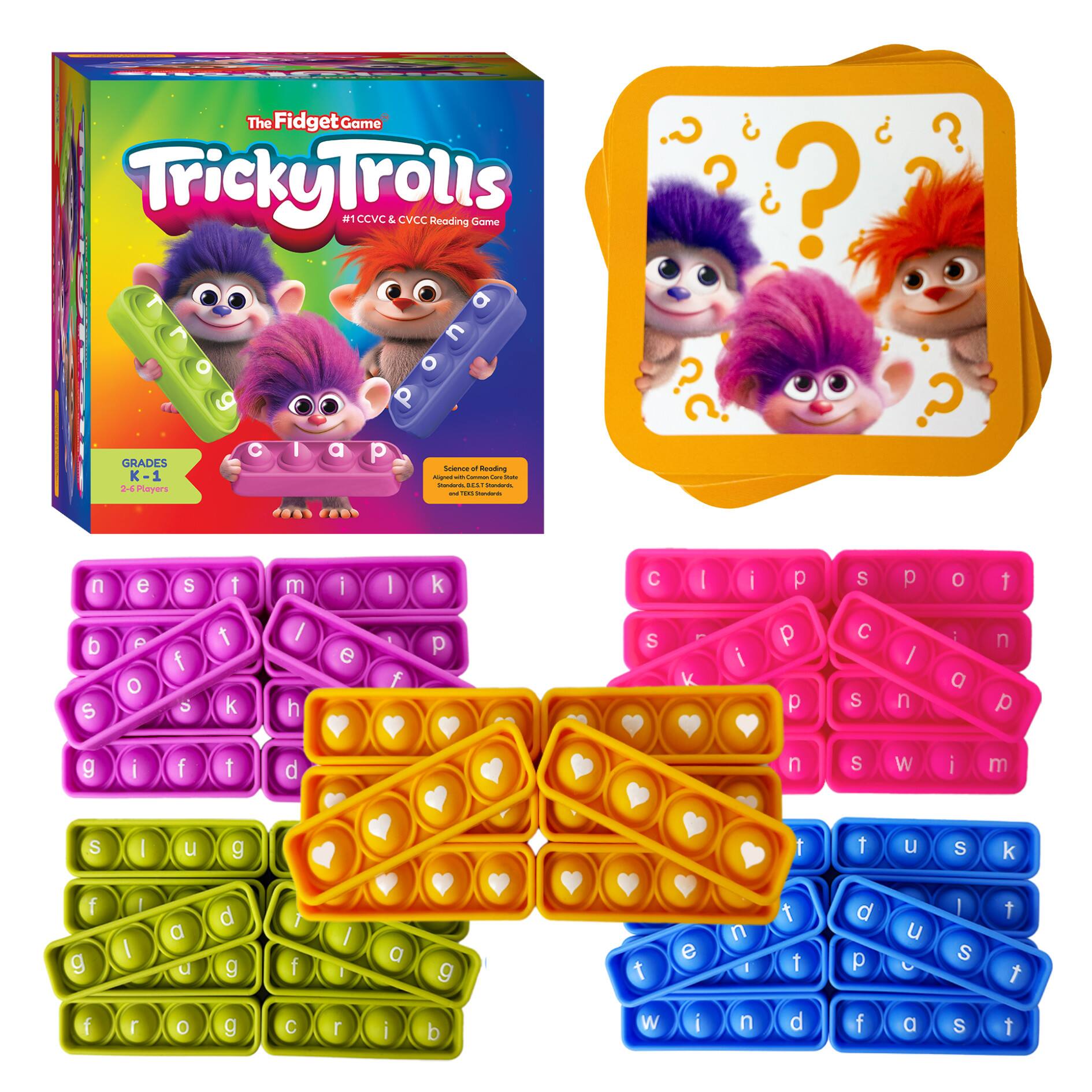 The Fidget Game Tricky Trolls Educational Game Set | Michaels®