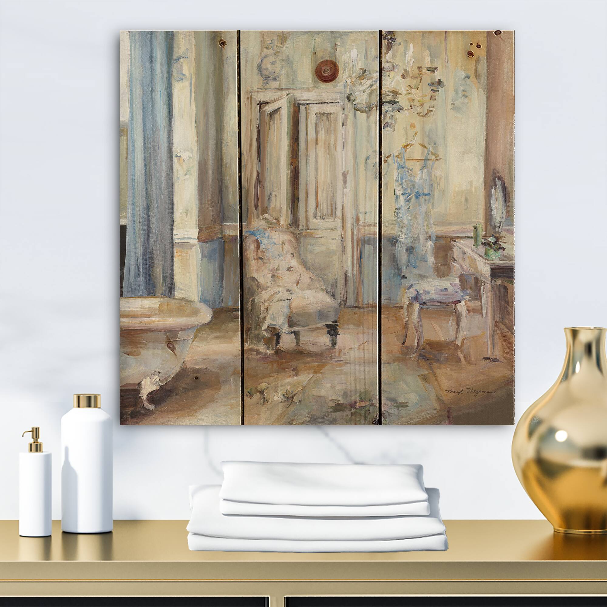 Designart - French Boudoir Bath I
