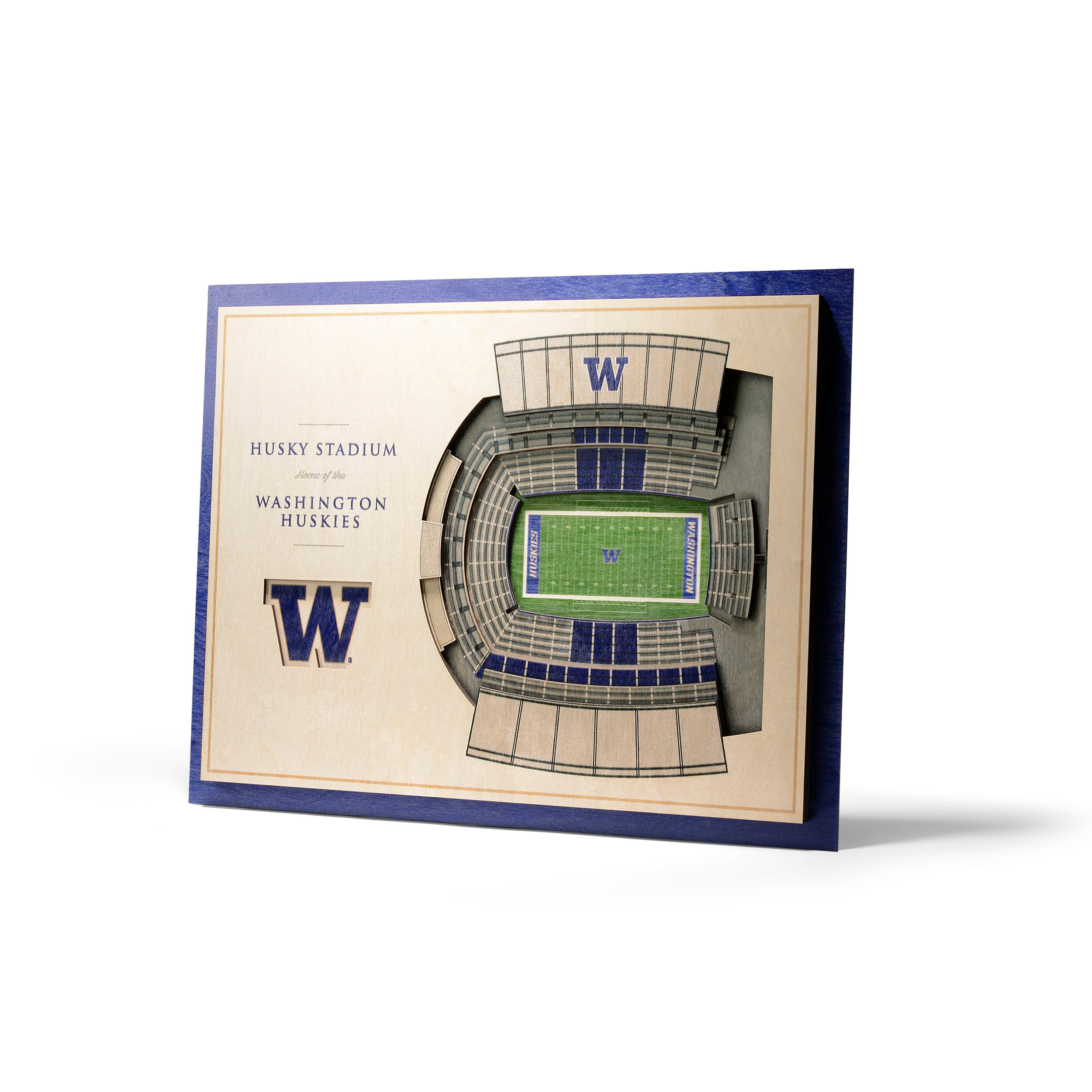 NCAA 5-Layer StadiumView Wall Art By Youthefan in Washington Huskies | 13" x 17" x .63" | Michaels®
