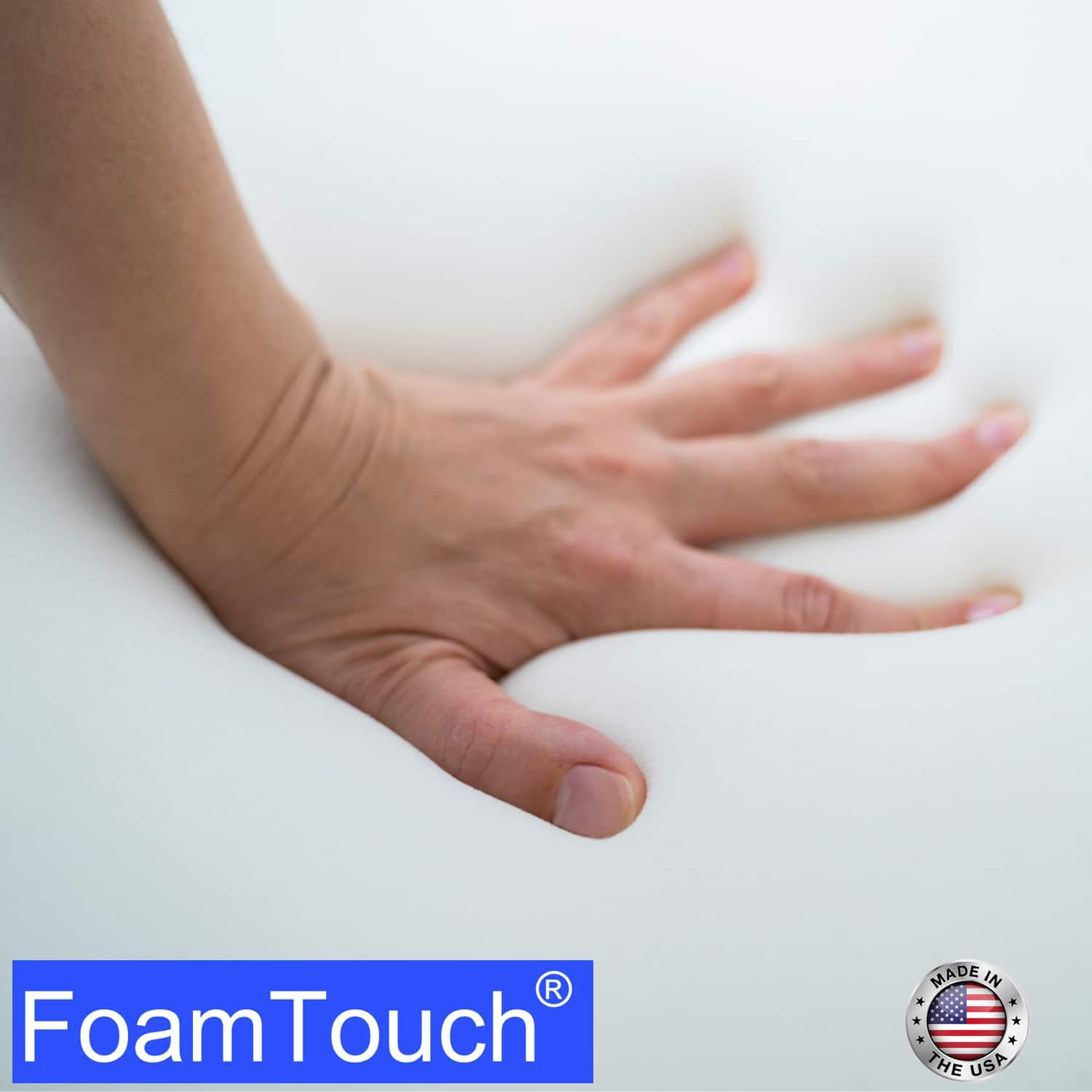 FoamTouch® 5" x 20" x 20" High Density Upholstery Foam