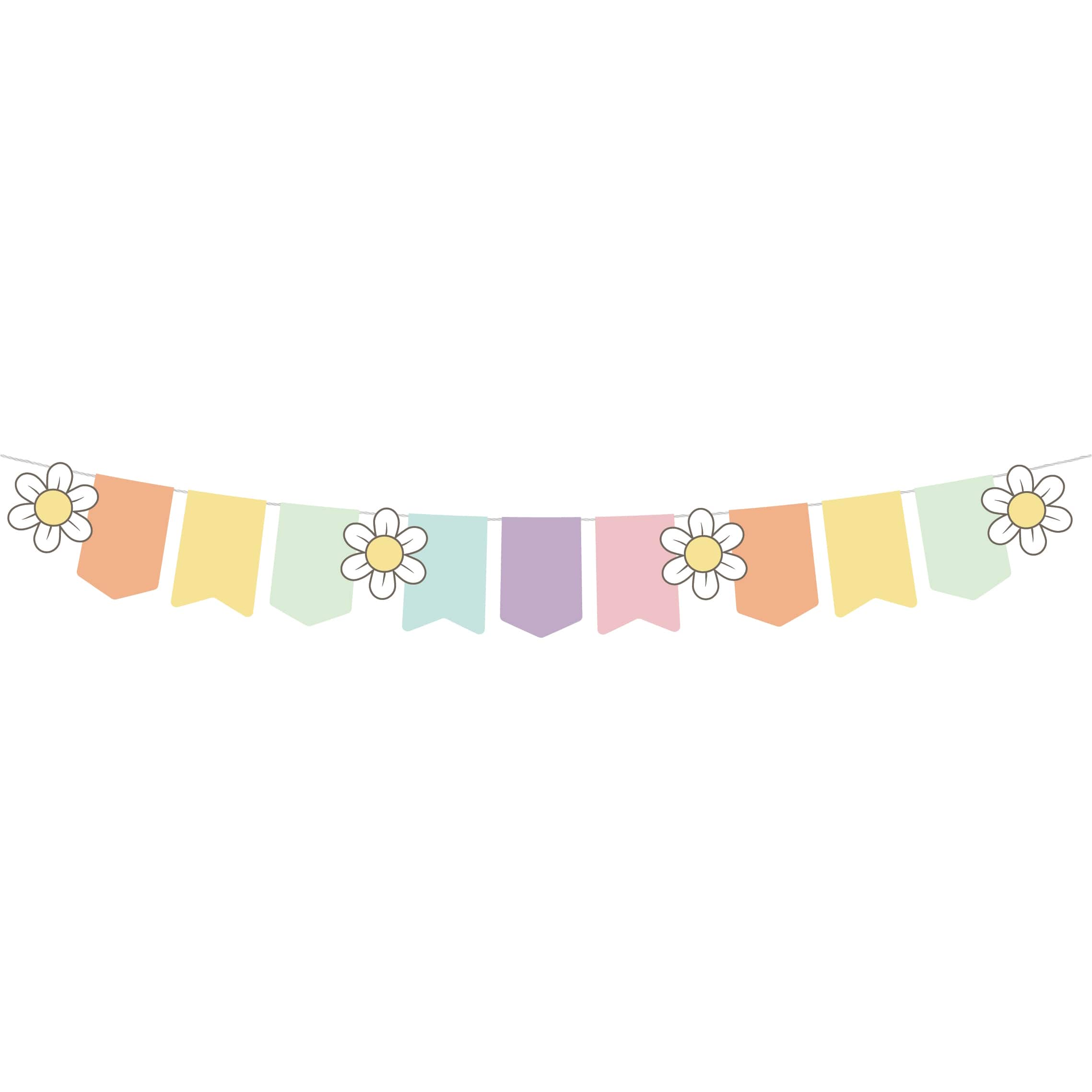 Class Rules! Banner & Flower Paper Garland Kit by B2C™