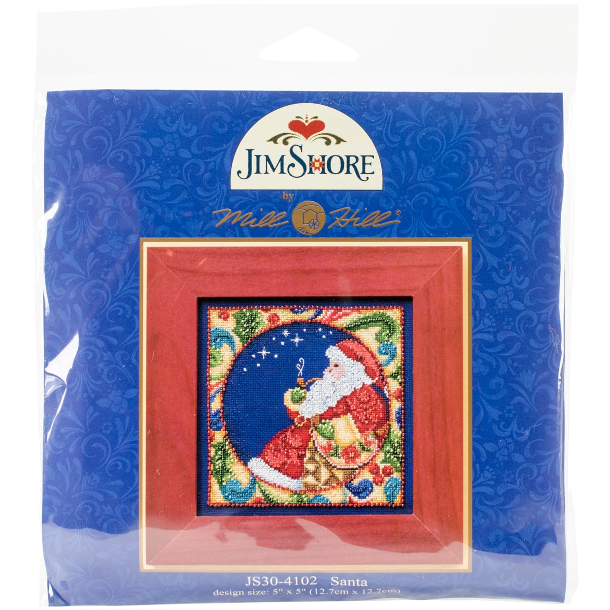 Mill Hill® Jim Shore Santa Beaded Counted Cross Stitch Kit