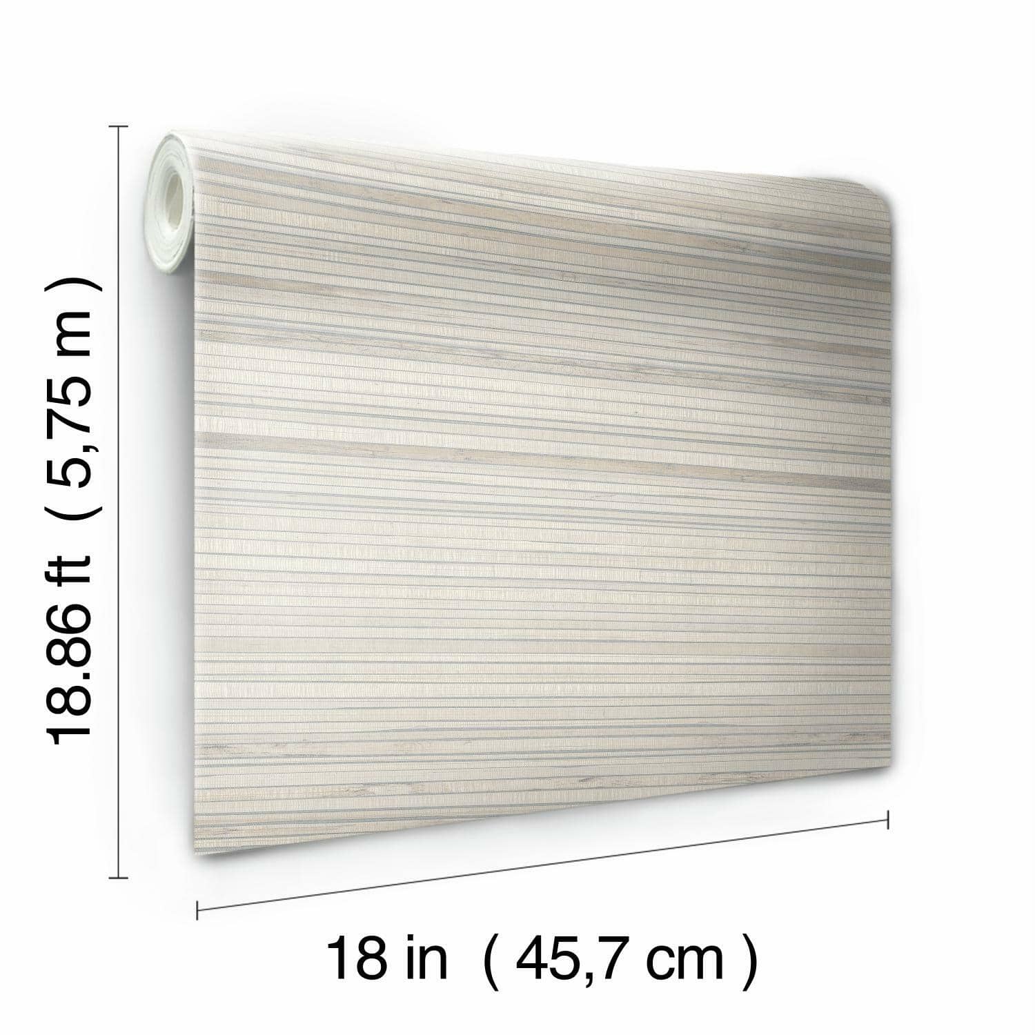 RoomMates Faux Bamboo Grasscloth Peel & Stick Wallpaper