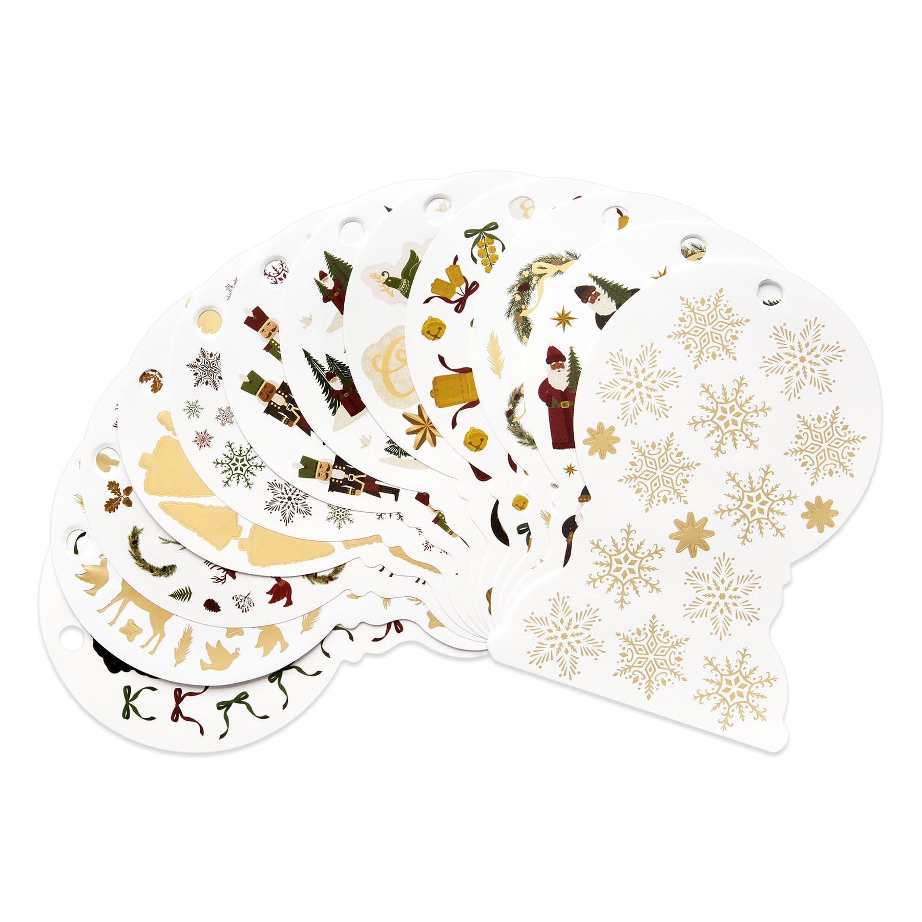 Christmas Globe Shaped Sticker Book by Recollections™