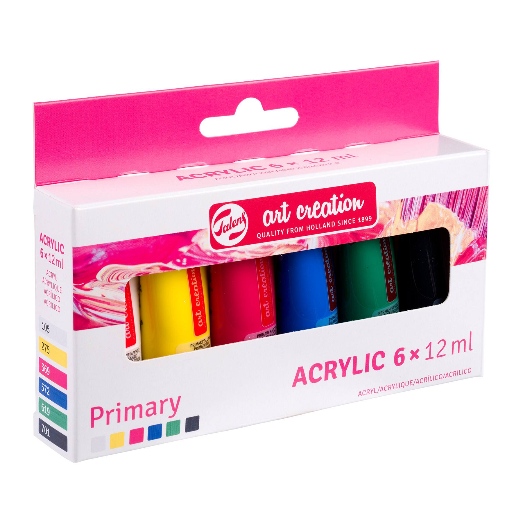 Talens Art Creation Primary Acrylic Set