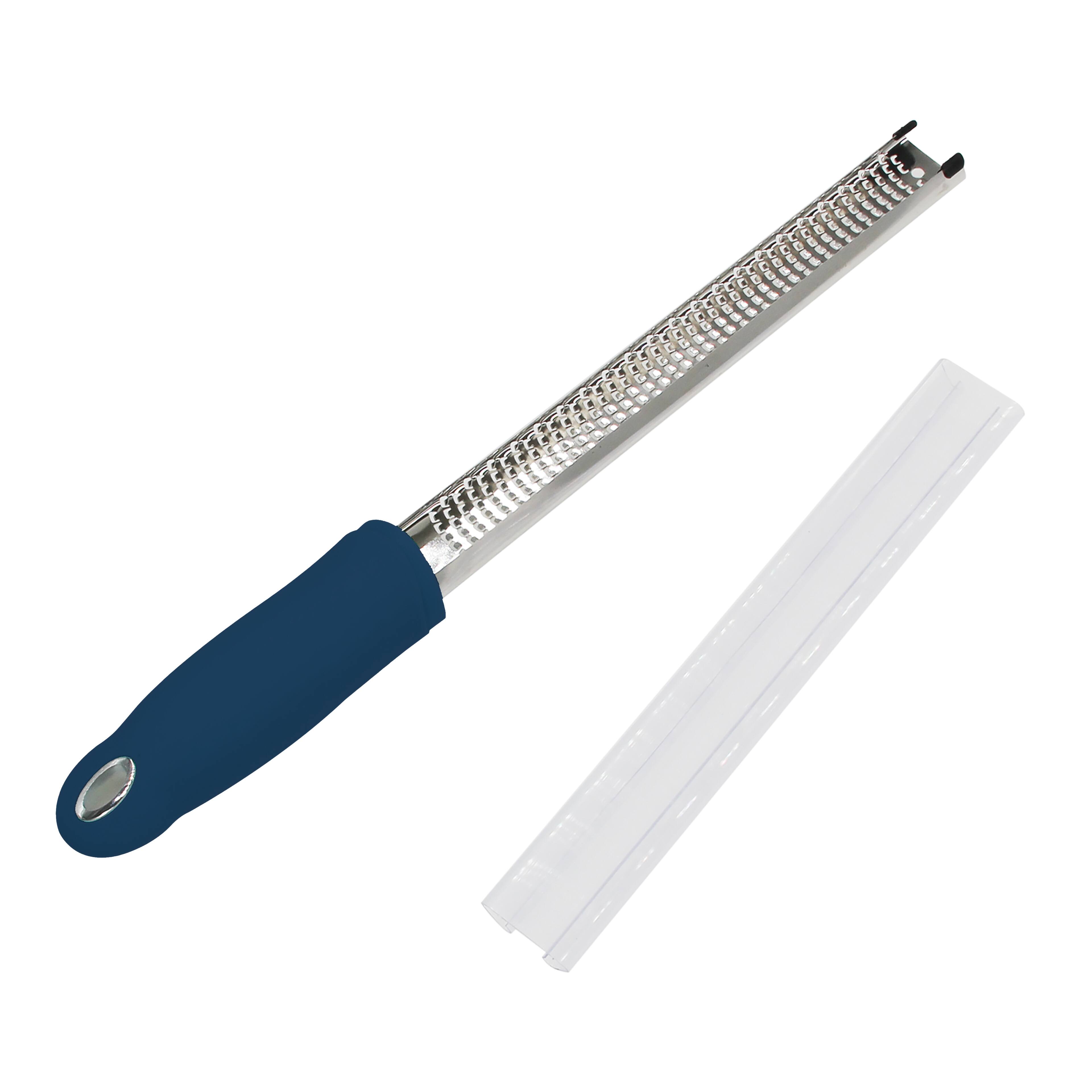 13" Blue Stainless Steel Zester by Makery™