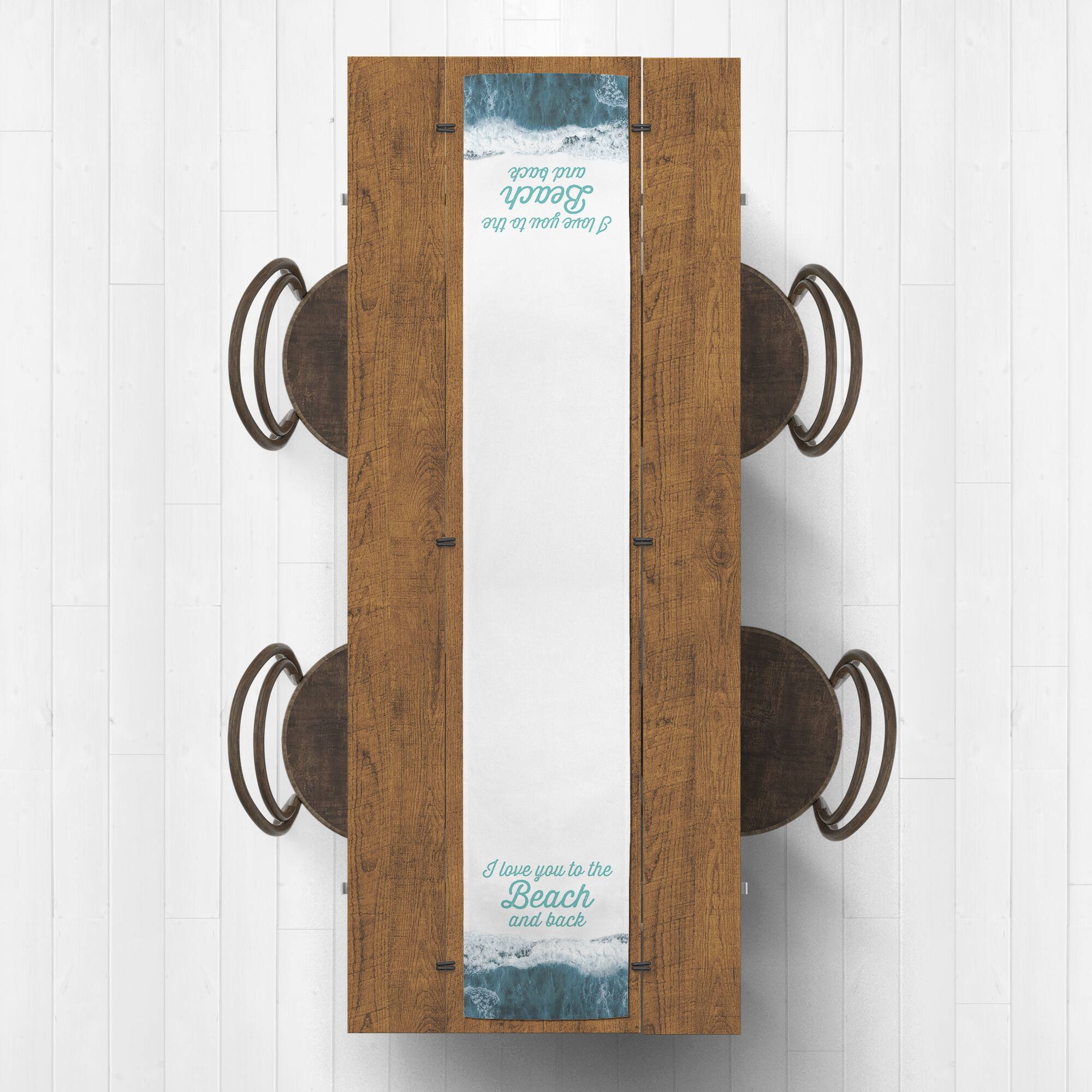 To The Beach And Back Indoor/Outdoor Table Runner