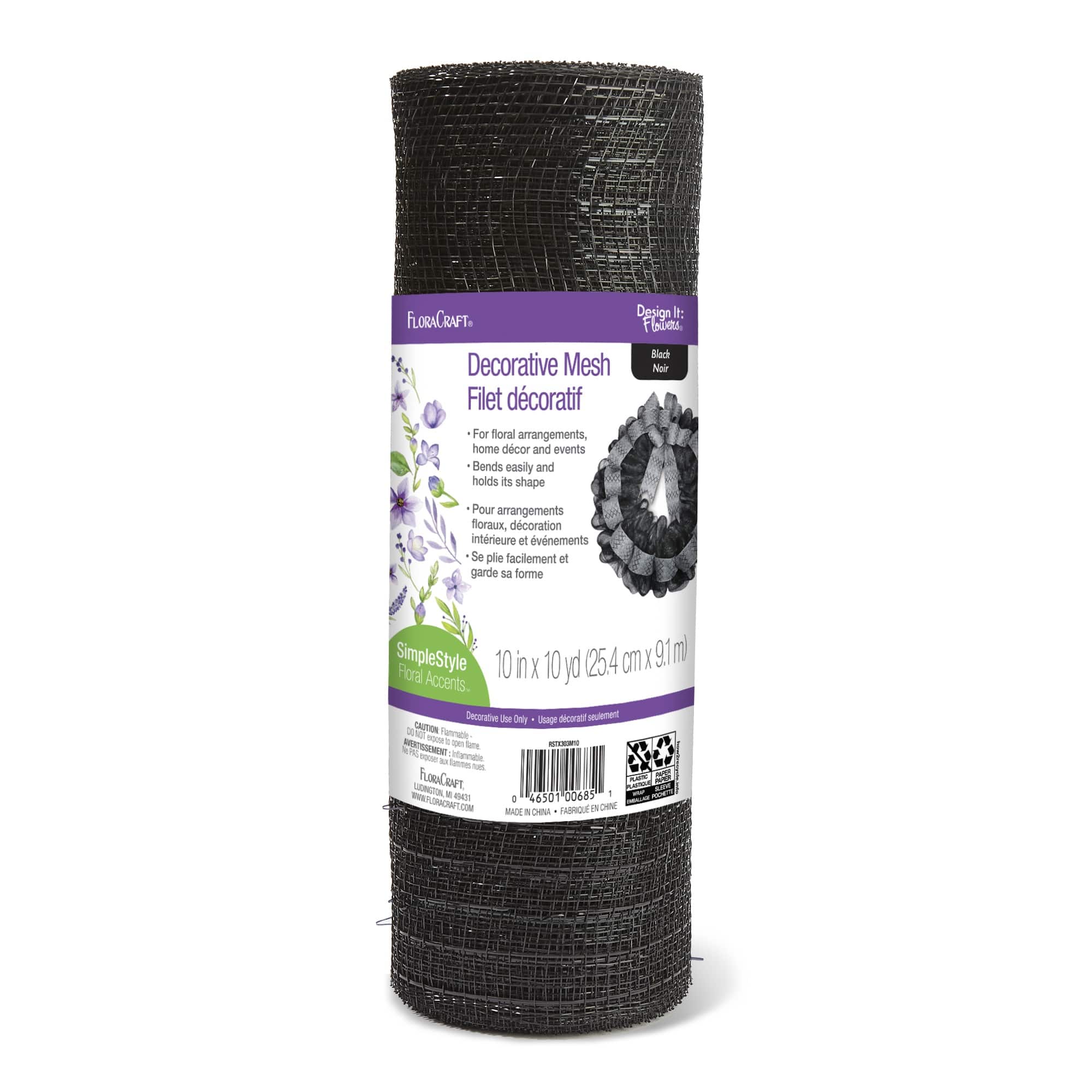 FloraCraft® 10" x 10yd. Decorative Mesh