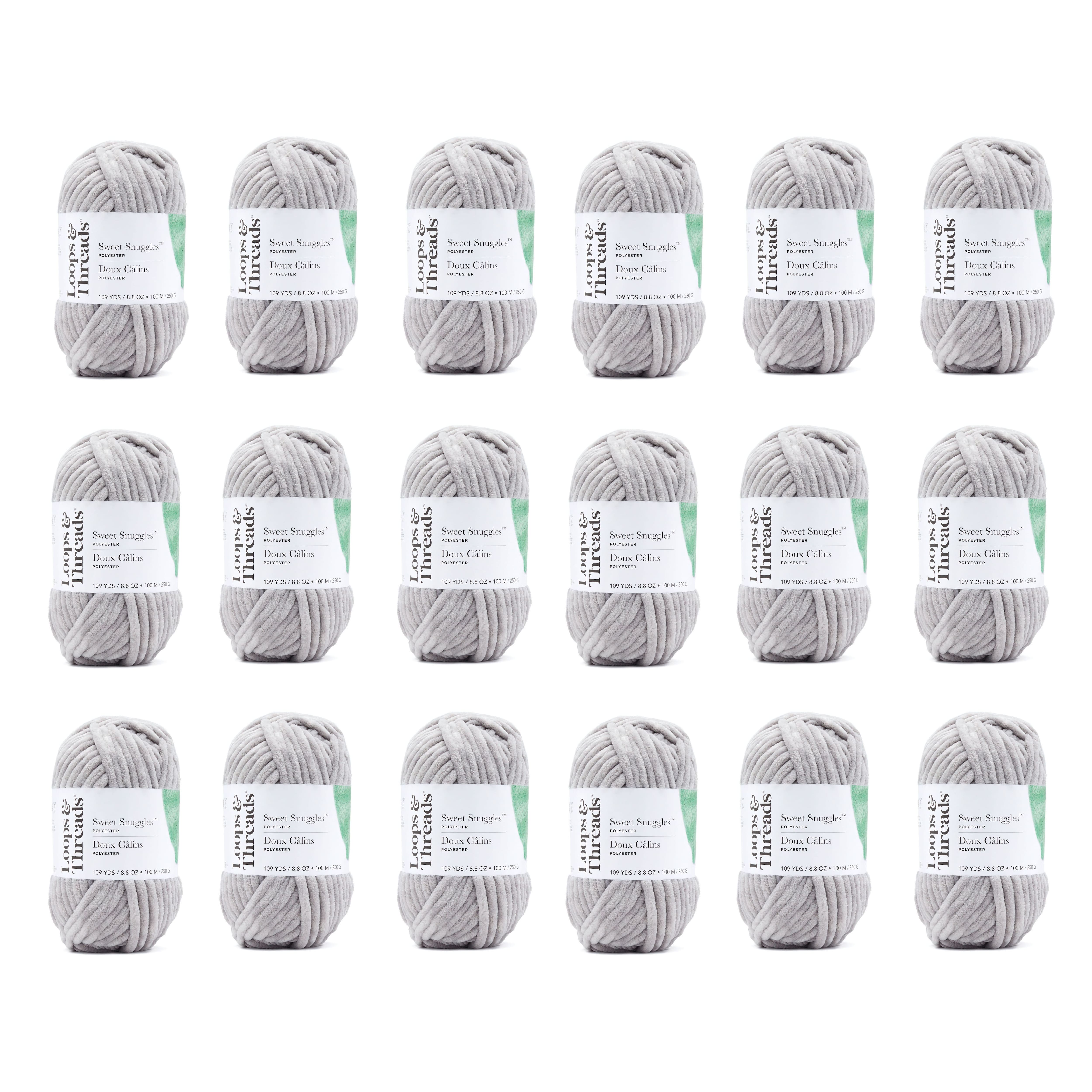 18 Pack: Sweet Snuggles™ Yarn by Loops & Threads®