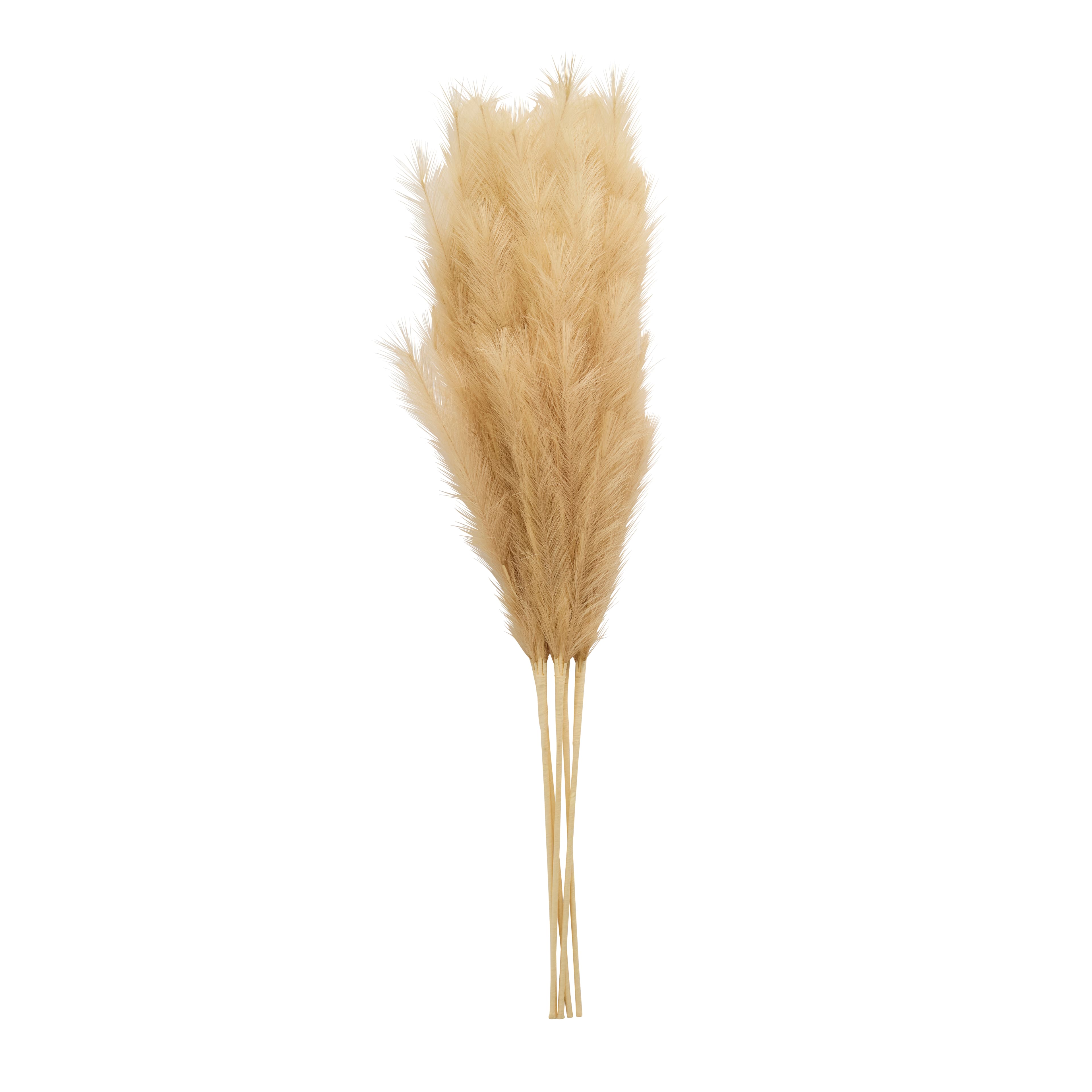 42.5" Brown Wispy Pampas Grass Stem Bundle by Ashland®