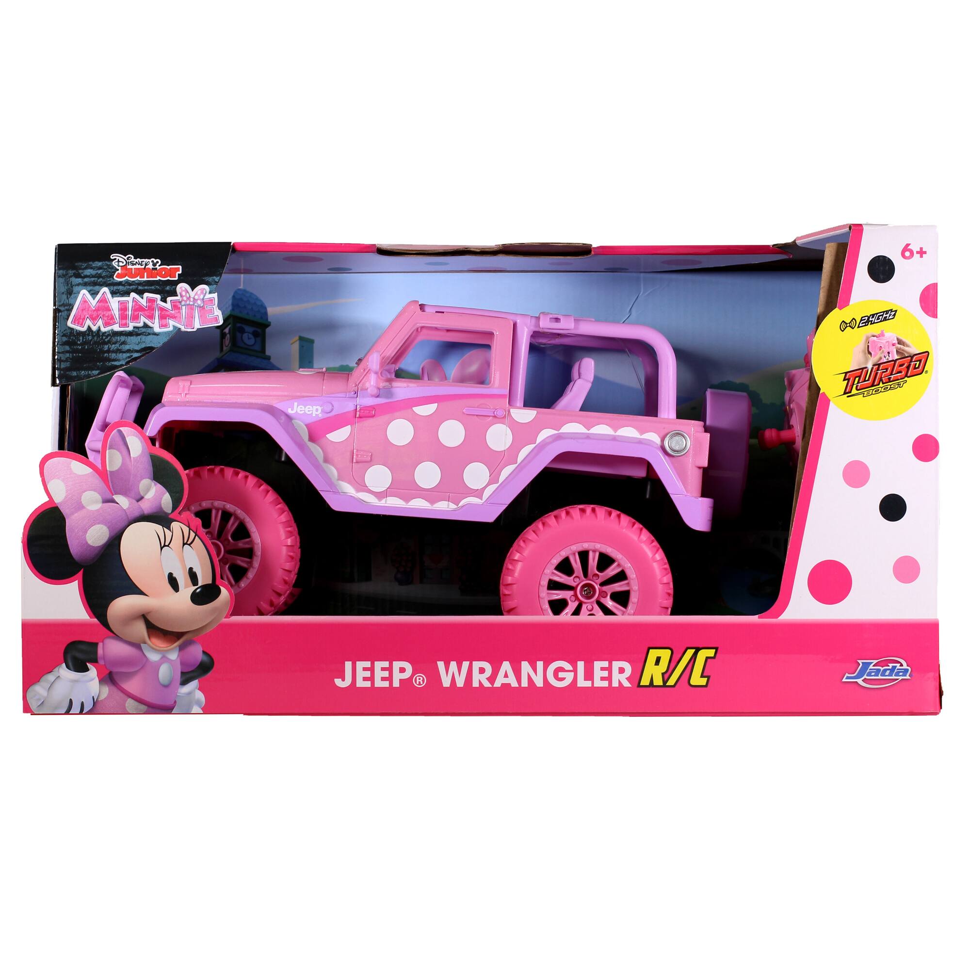 Jada Toys® Disney Junior Minnie Remote-Control Jeep Wrangler Toy