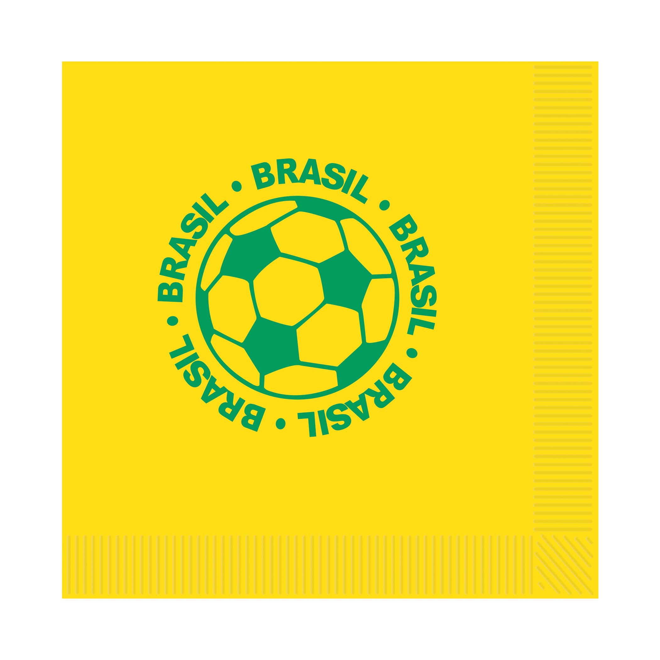 Brasil Soccer Luncheon Napkins, 32ct.