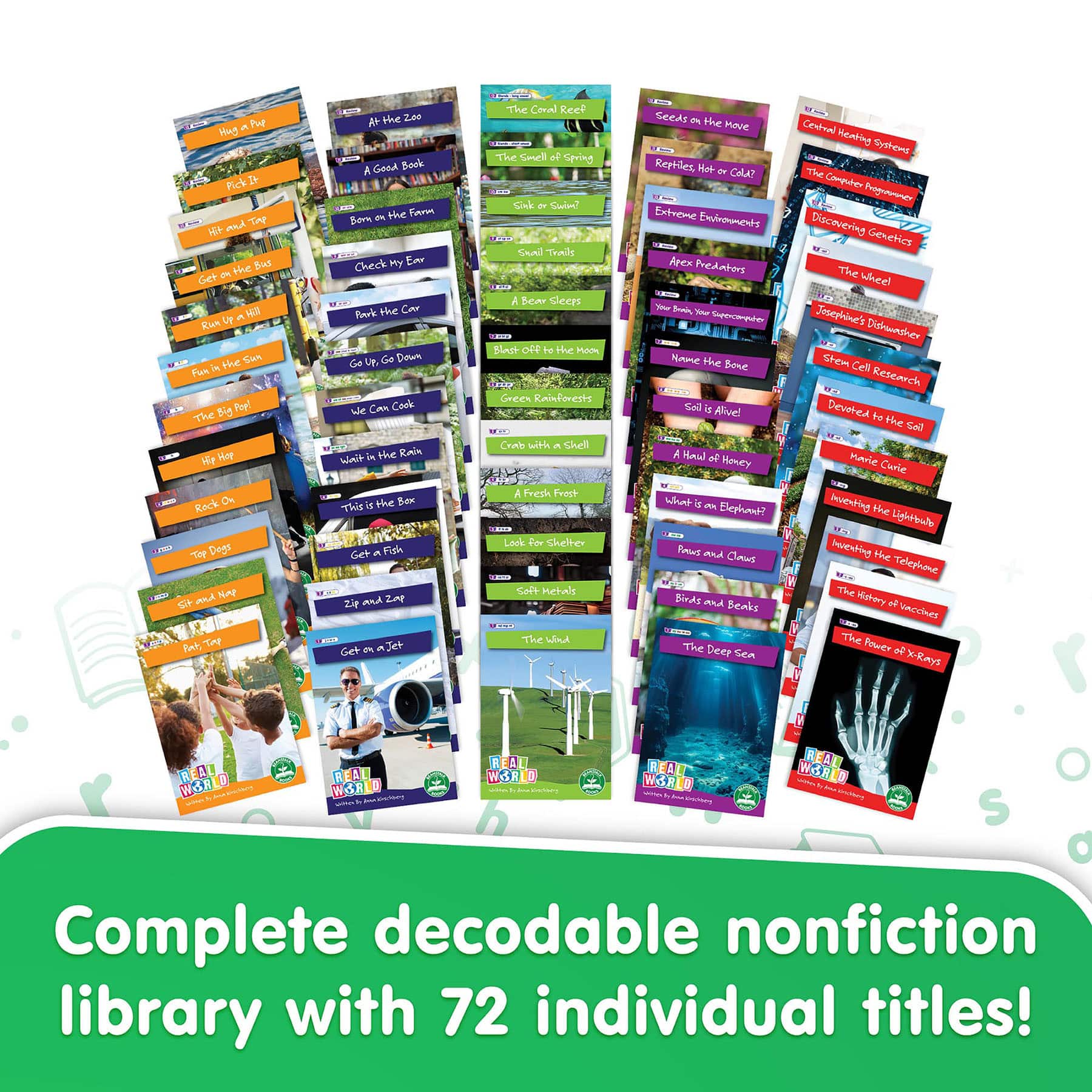 Beanstalk Books Decodable Readers Real World Readers Set