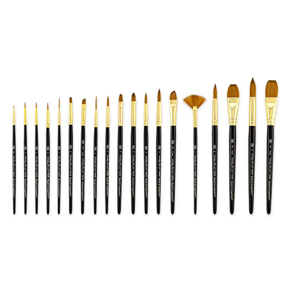 Michaels, Royal & Langnickel® Kolinsky Elite Pro™ Fine Artist Studio Brush Set – Category: Multi-Purpose