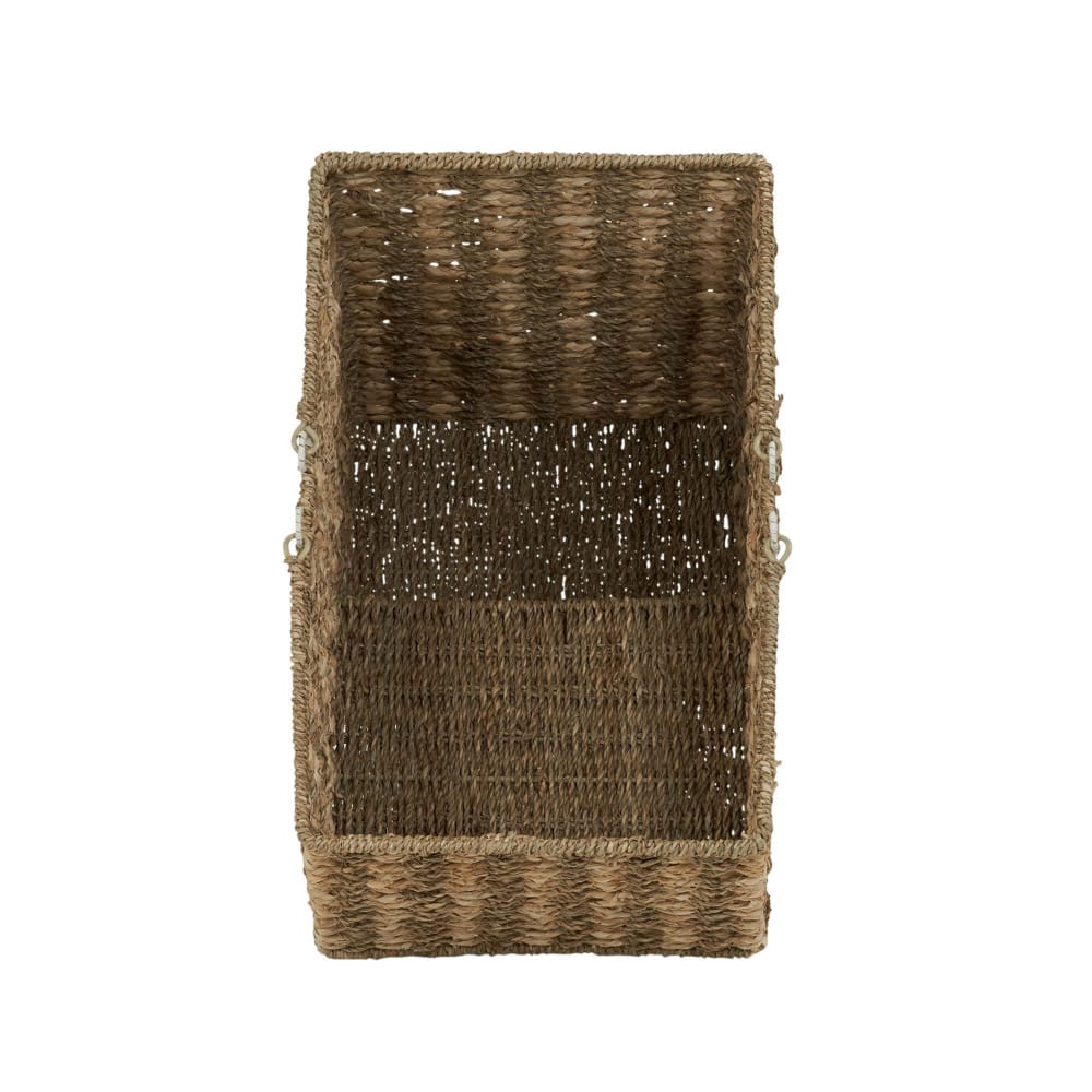 Household Essentials Seagrass Wicker Stair Basket