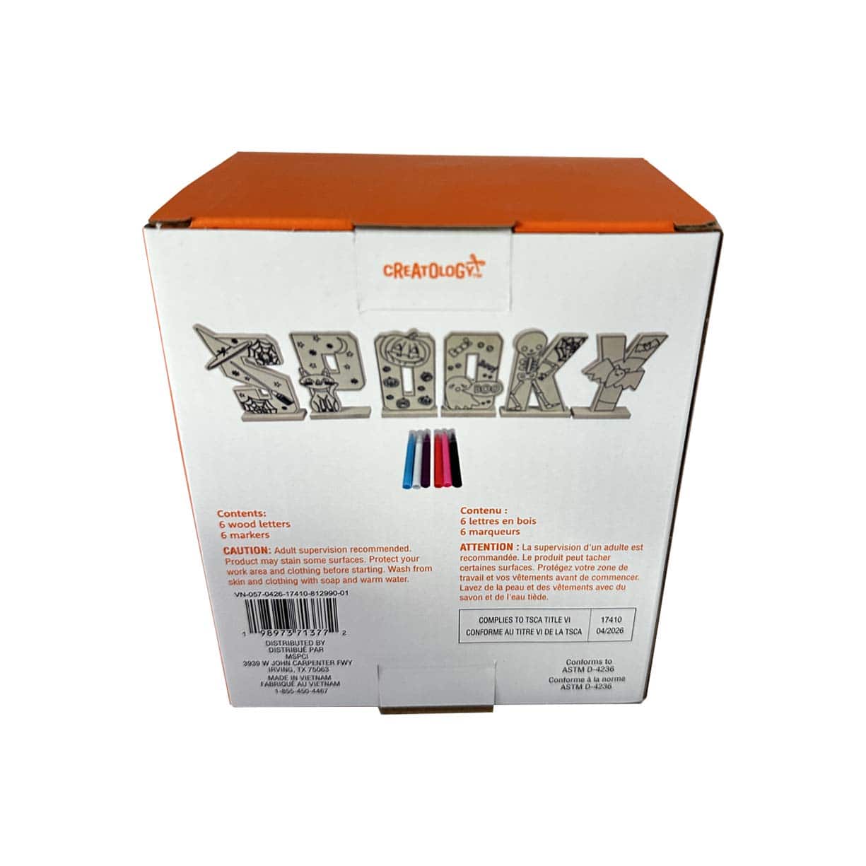 Halloween Spooky Wood Letters Kit by Creatology™