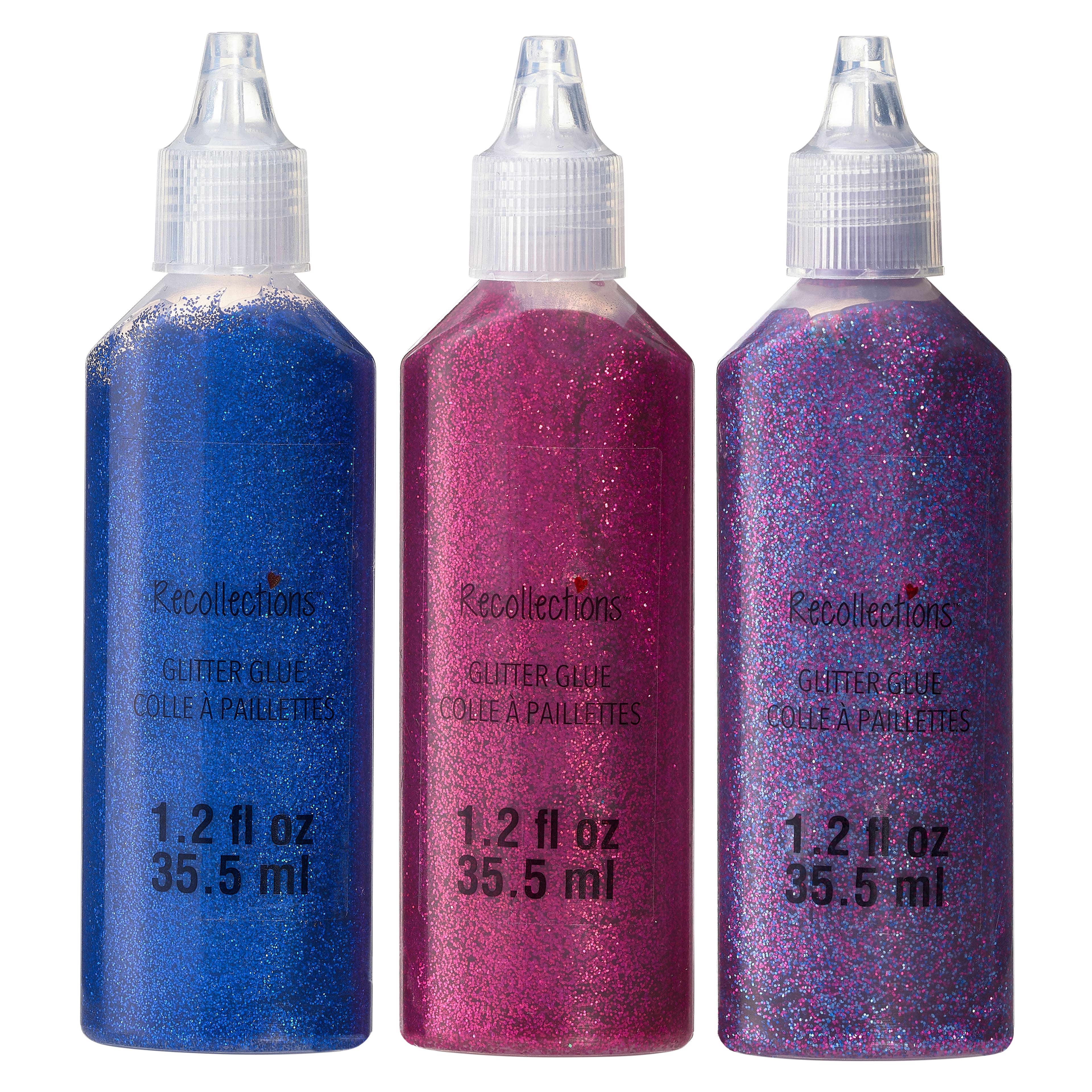 12 Packs: 3 ct. (36 total) Mixed Glitter Glue by Recollections™