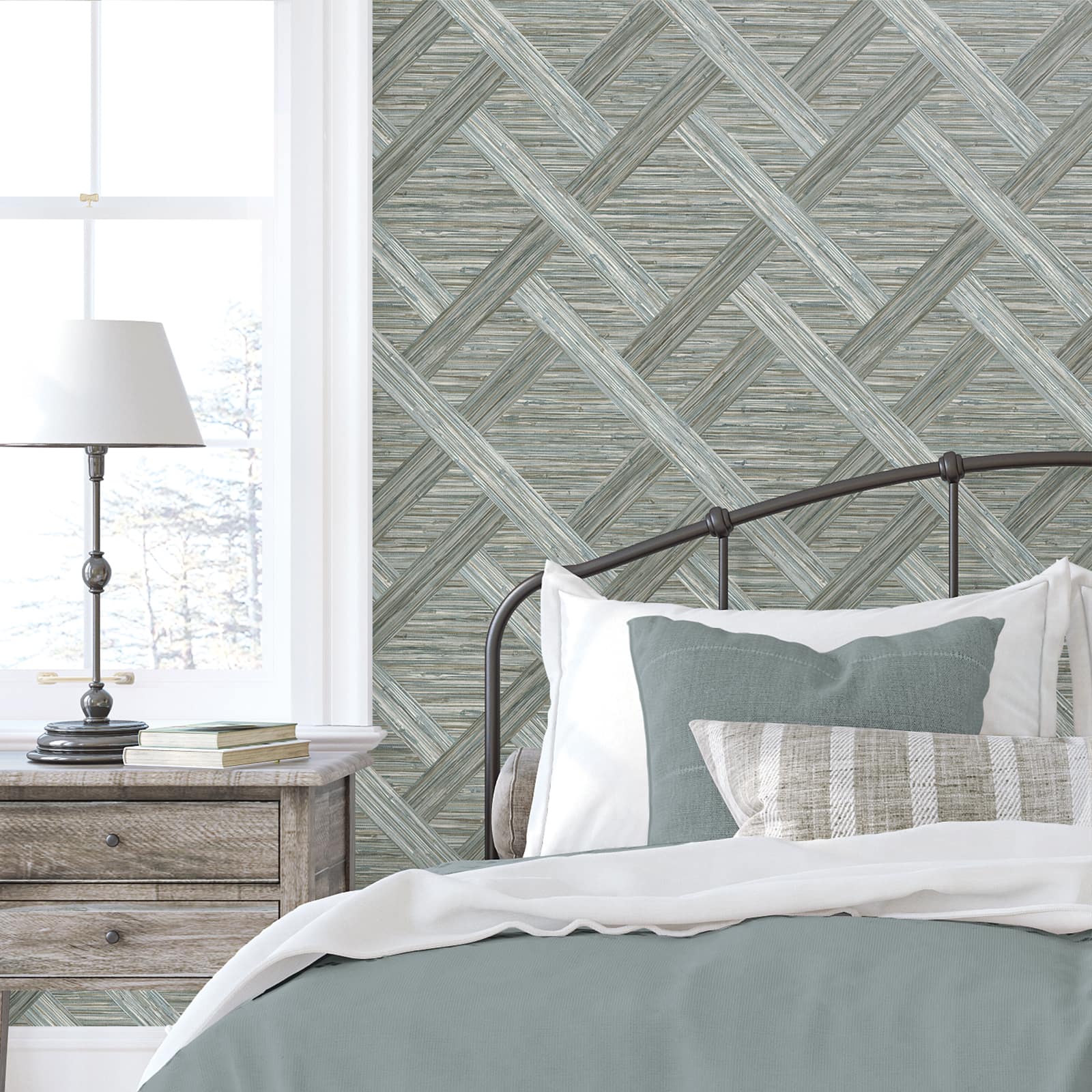 Surface Style Java Weave Peel & Stick Wallpaper