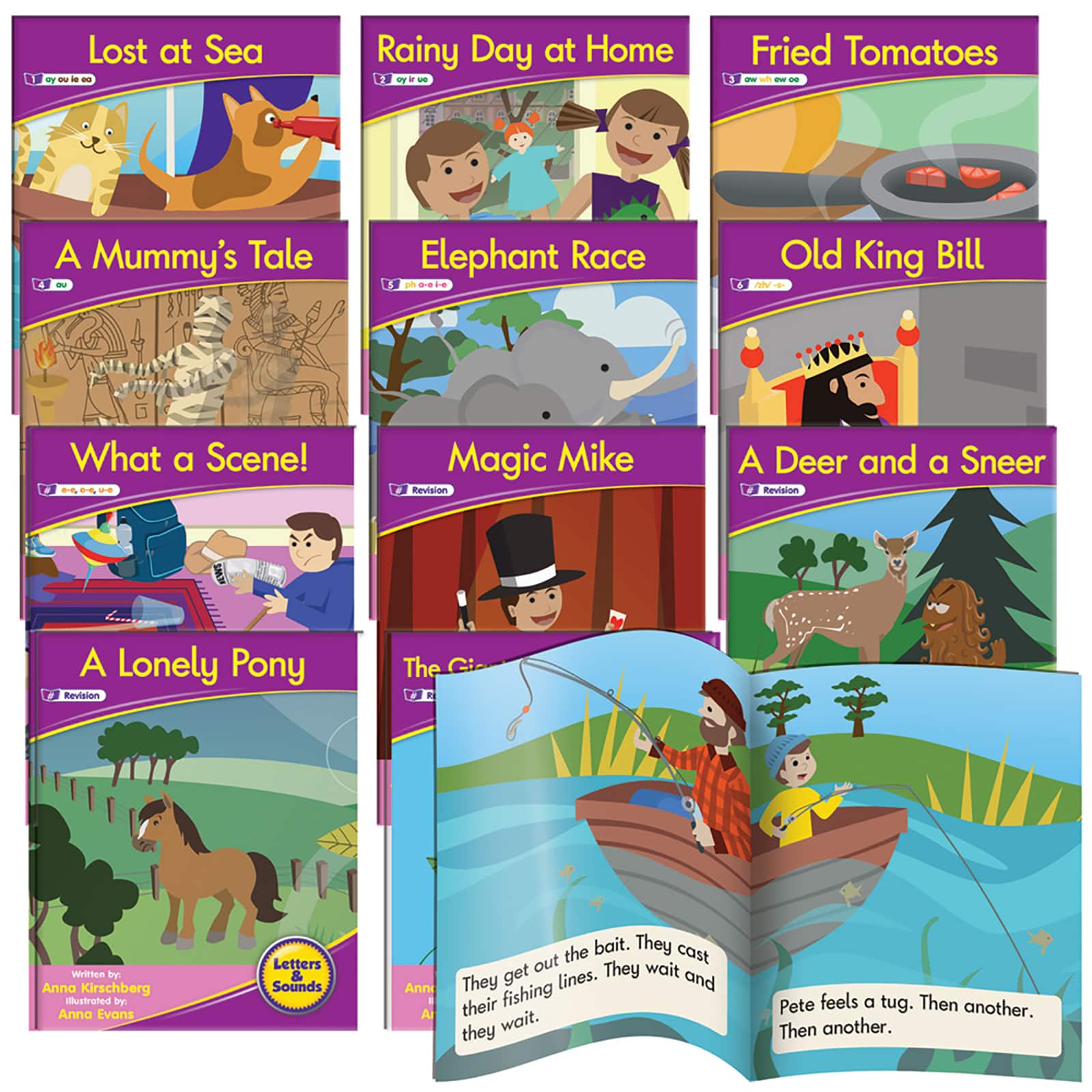 Junior Learning® Letters & Sounds Phase 5 Set 1 Fiction