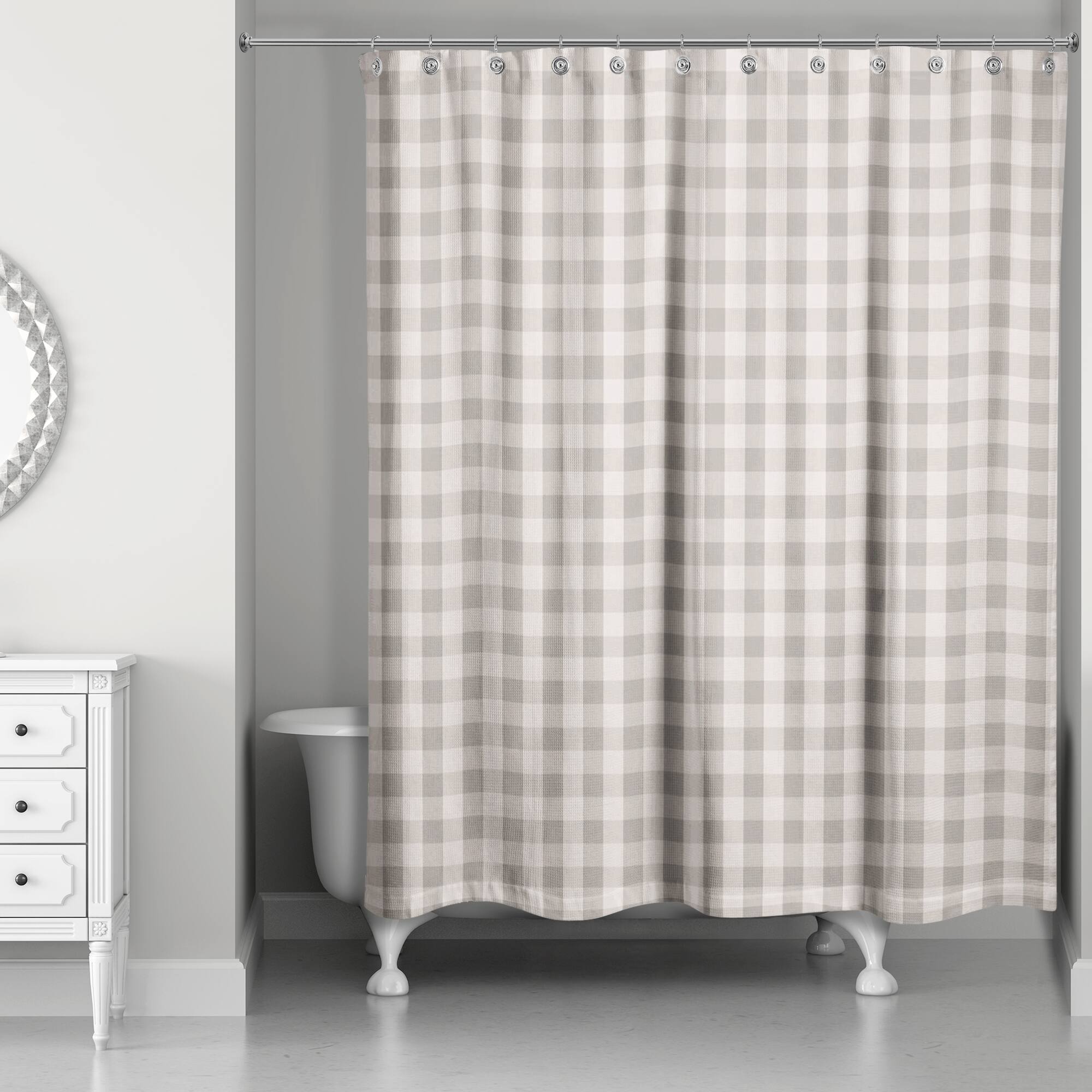 Plaid Shower Curtain
