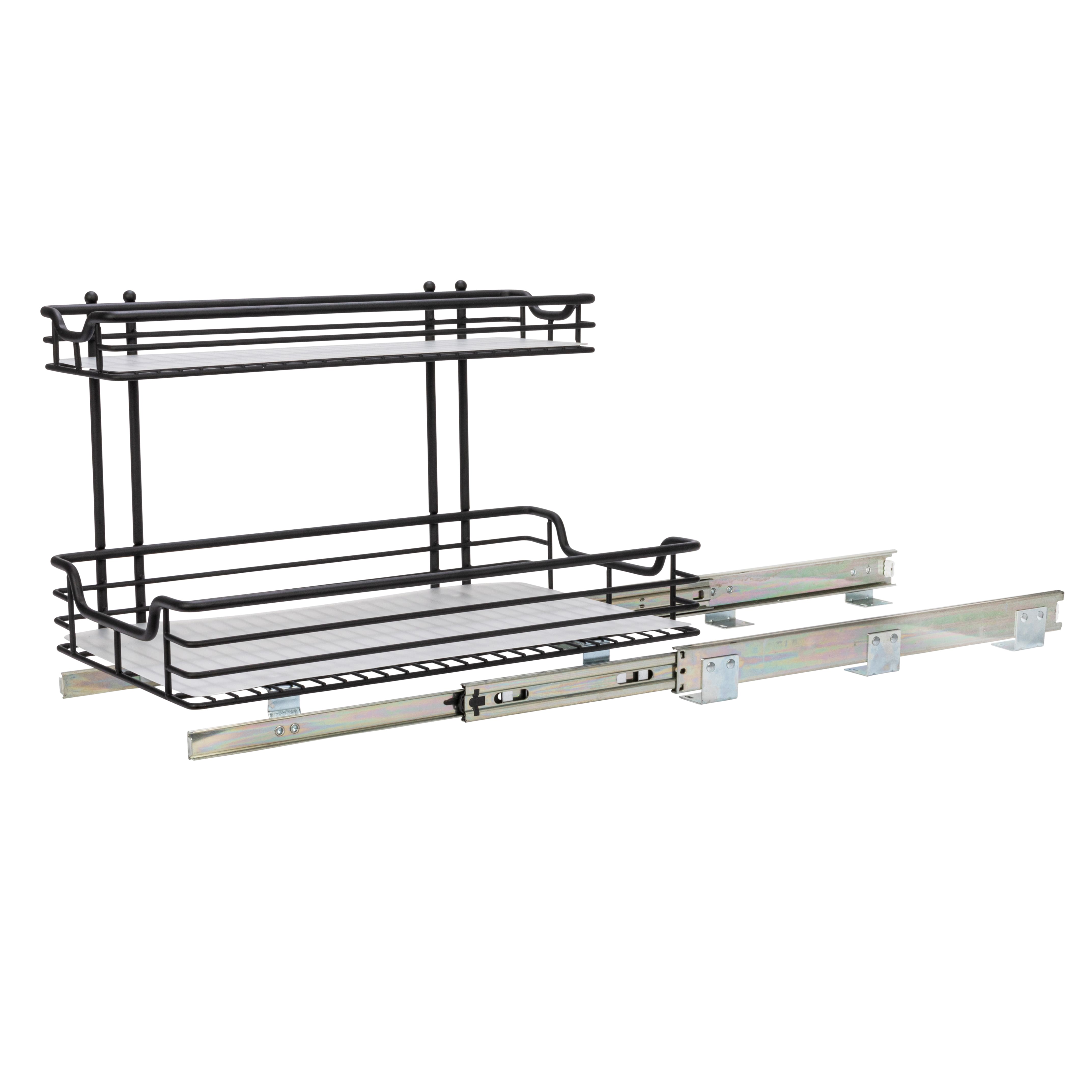 Household Essentials Glidez 2-Tier Cabinet Organizer