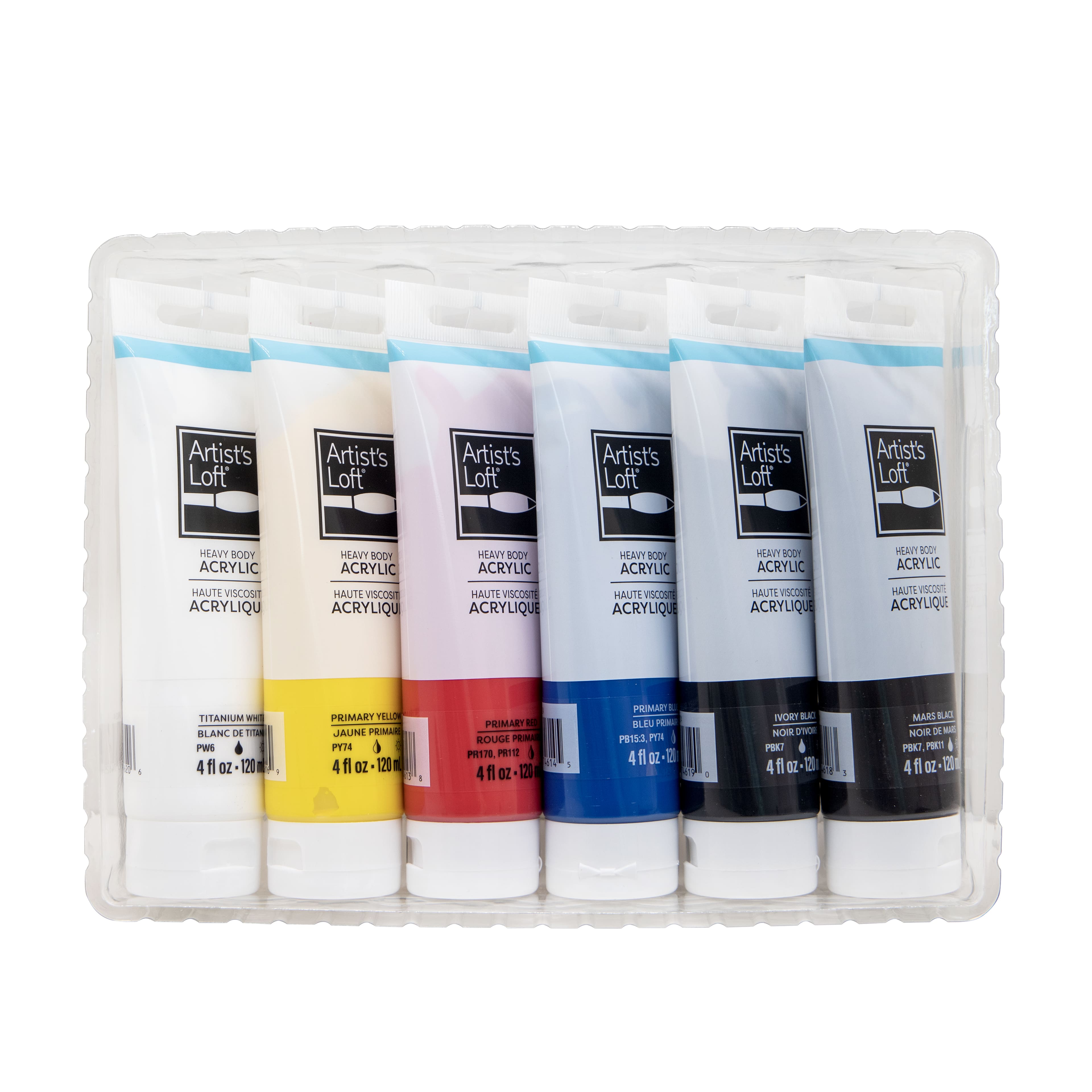Primary Heavy Body Acrylic Paint Set by Artist's Loft®