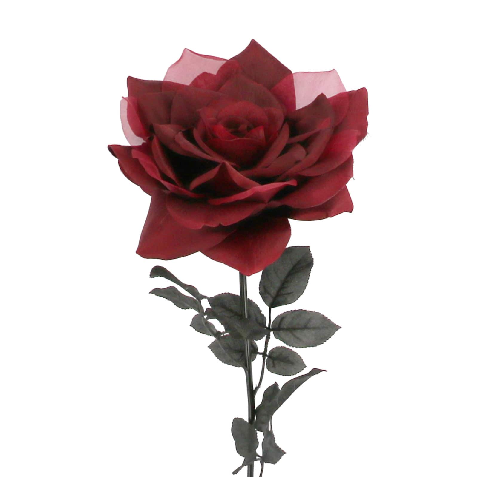 42" Burgundy Rose Oversized Stem by Ashland®