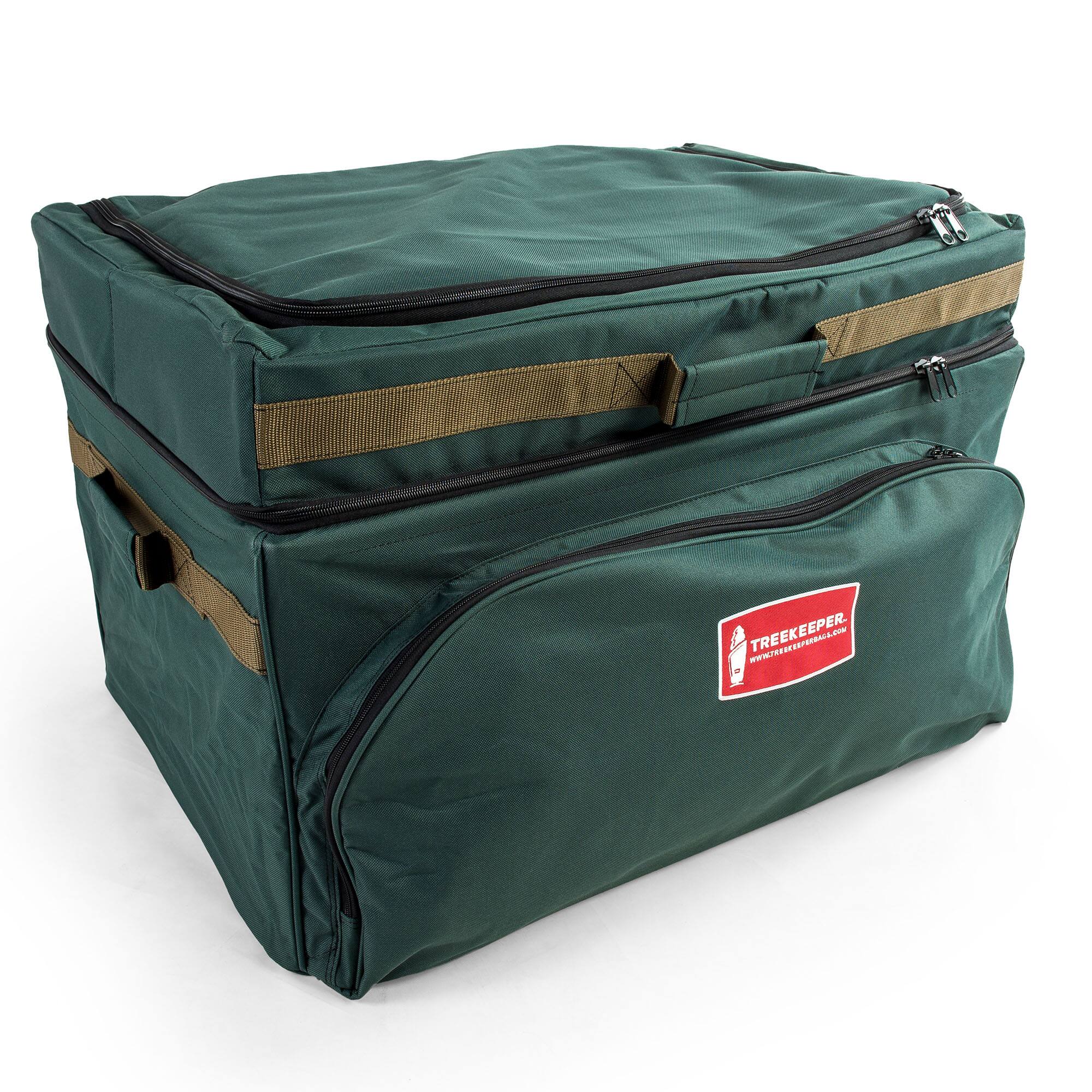TreeKeeper 72ct. 4" Christmas Ornament Storage Box with Top Pocket